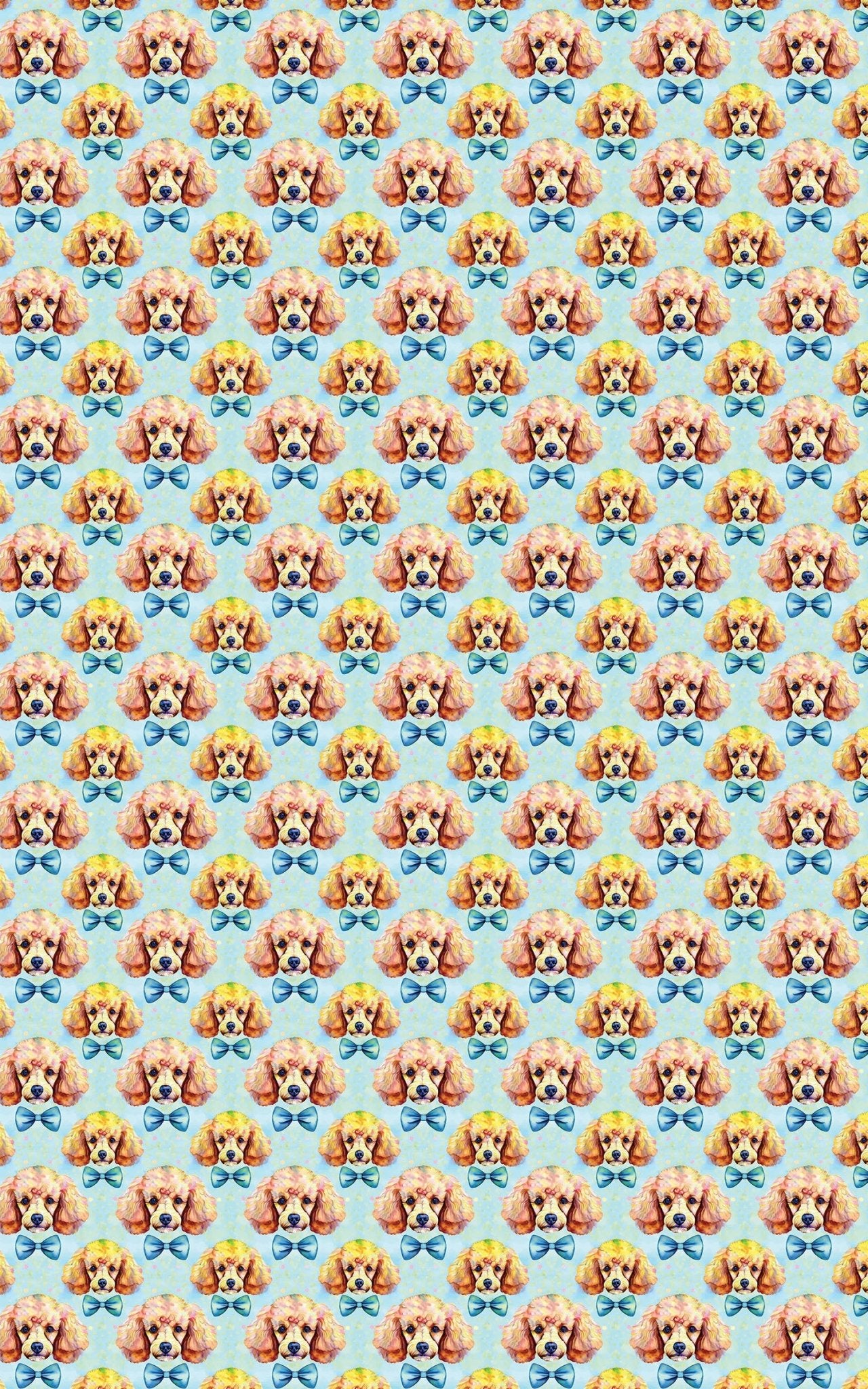 Poodle + Wedding Glam - London Penny Gift Wrap