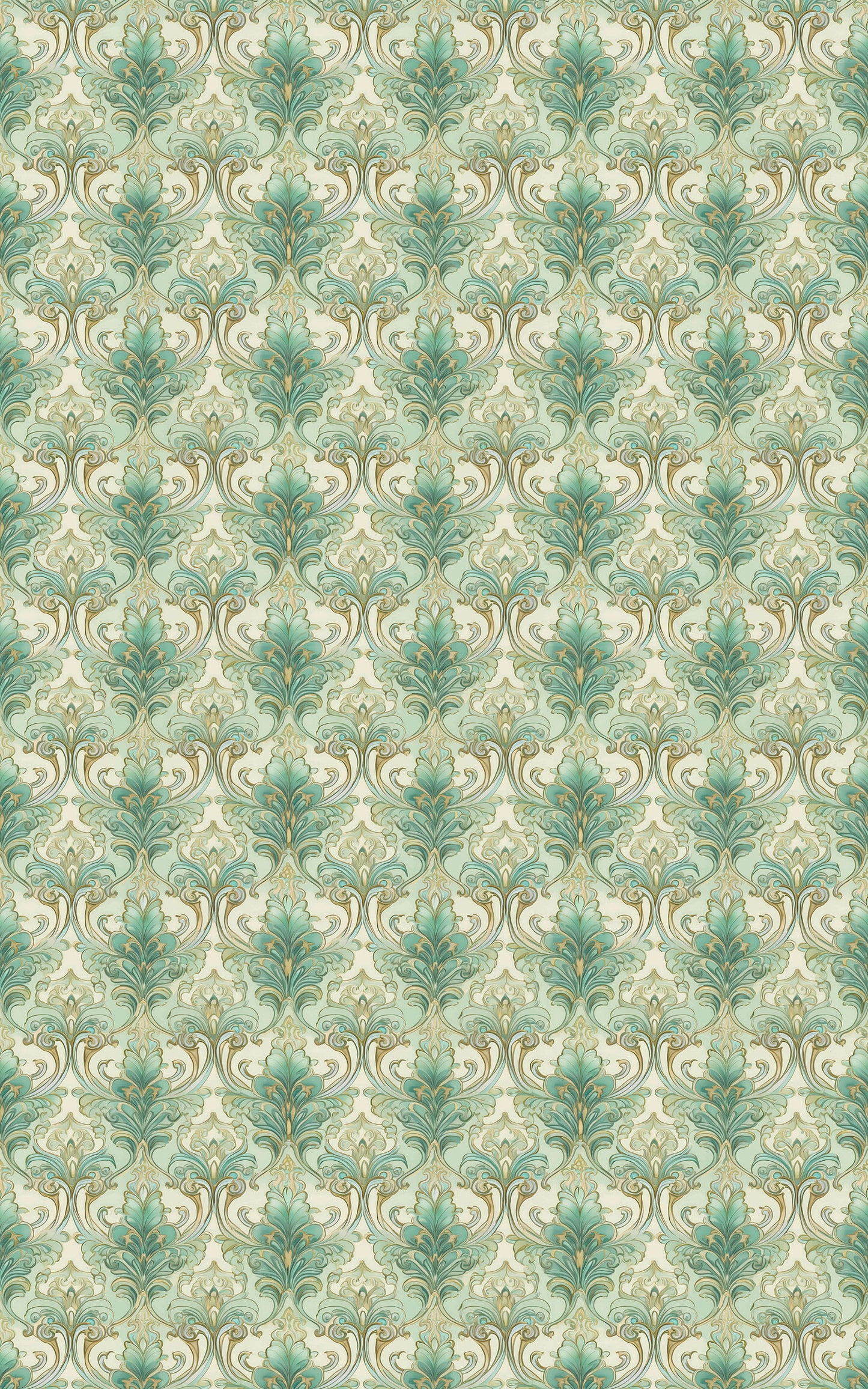 Pastel Baroque: Iced Pistachio