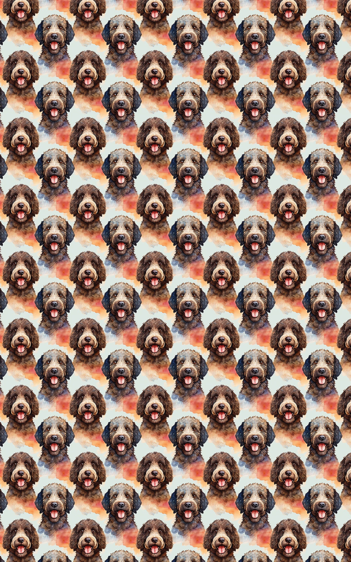 Snuggly Portuguese Water Dog