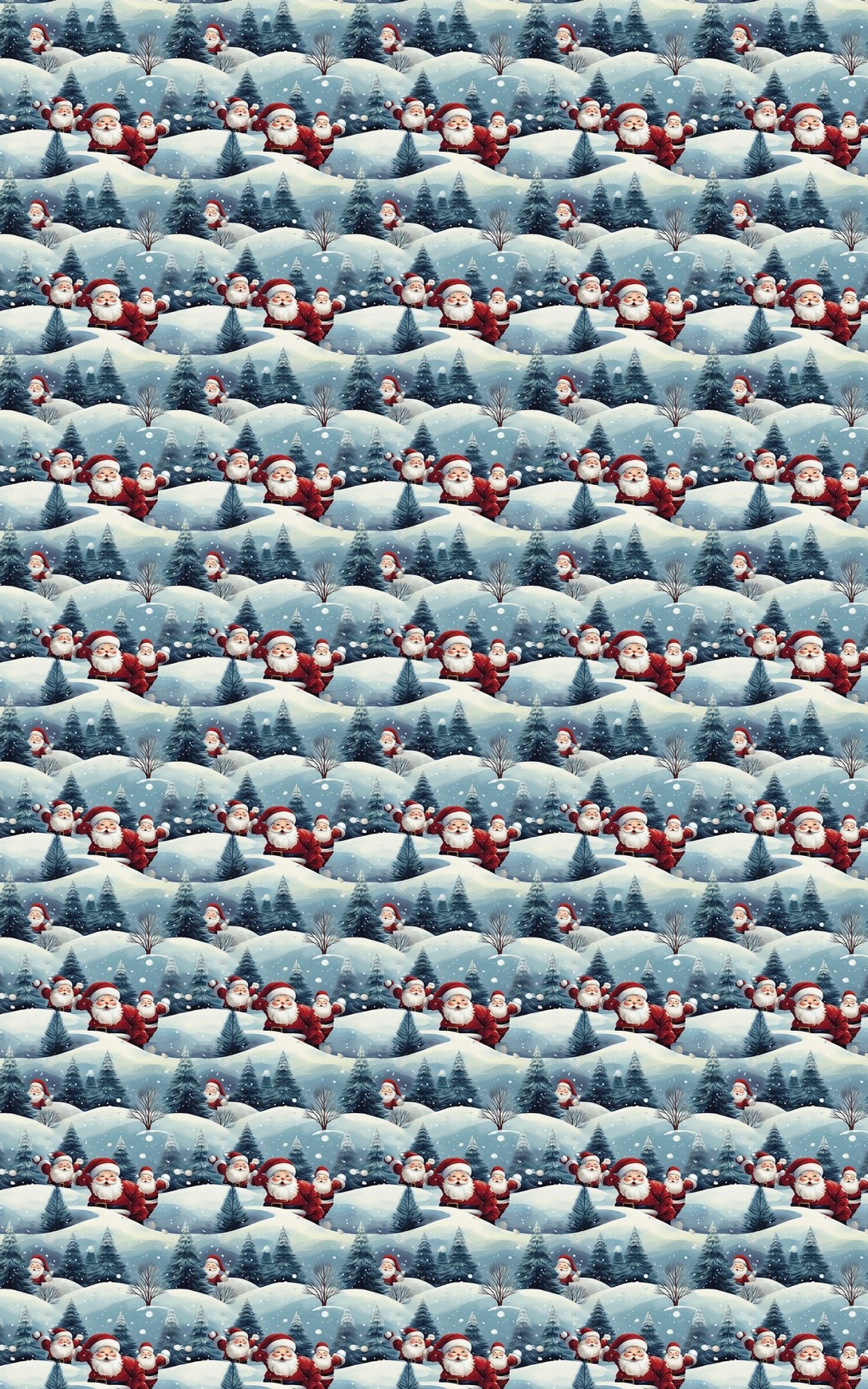Snowball Blitz - London Penny Gift Wrap