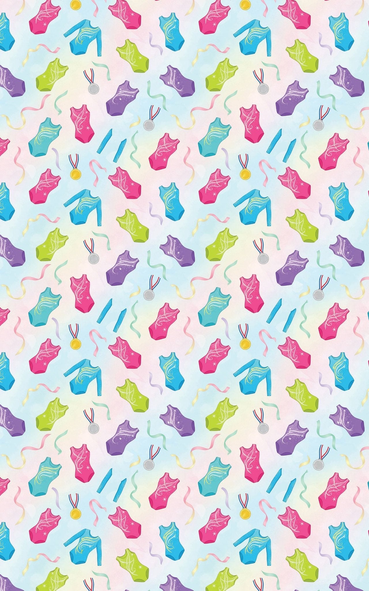 Rainbow Leotards - London Penny Gift Wrap