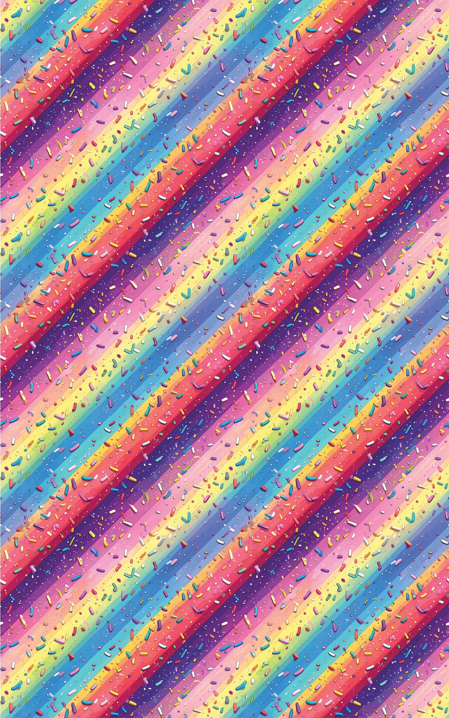 Party Sprinkle Rain Wrapping Paper