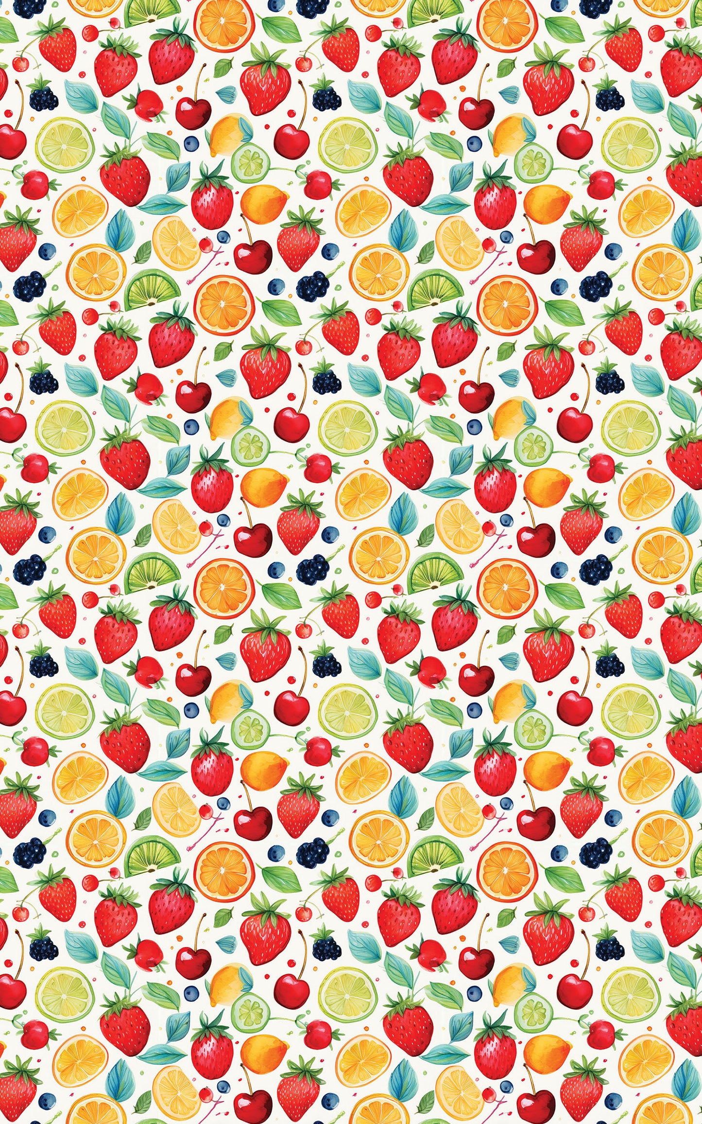 Whimsical Market Fruits
