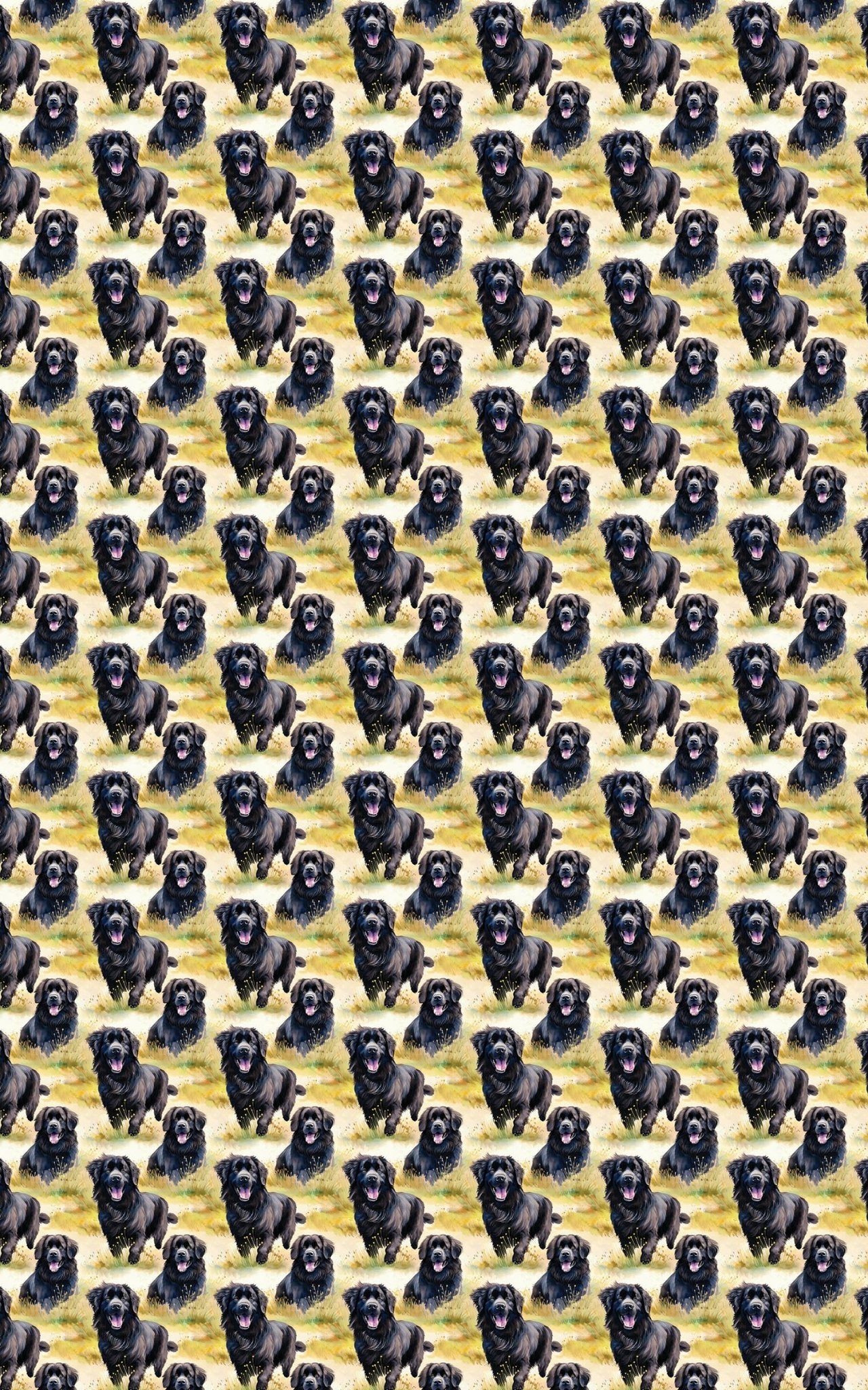 Cuddly Newfoundland Charm - London Penny Gift Wrap