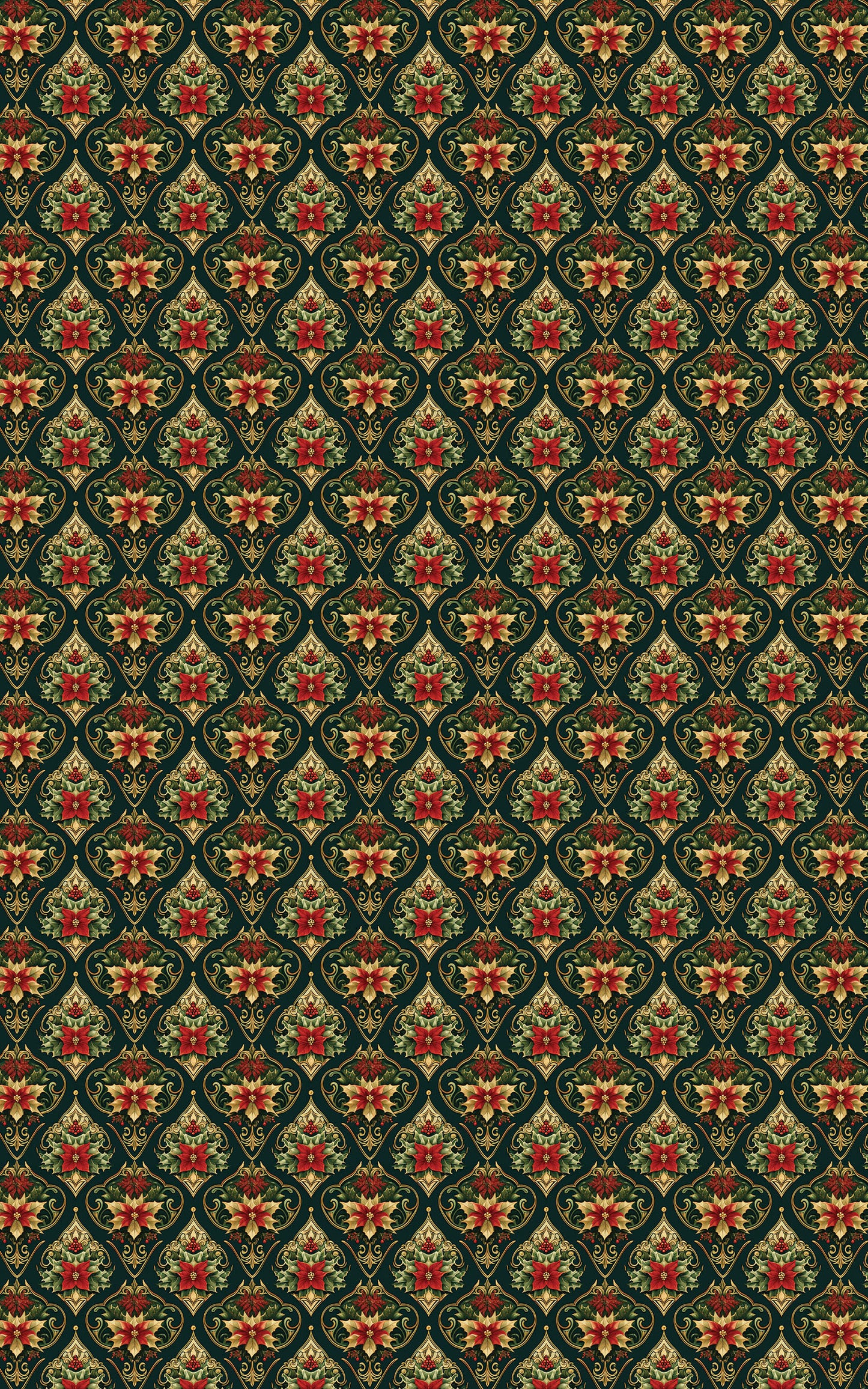 Baroque Holiday Medallions