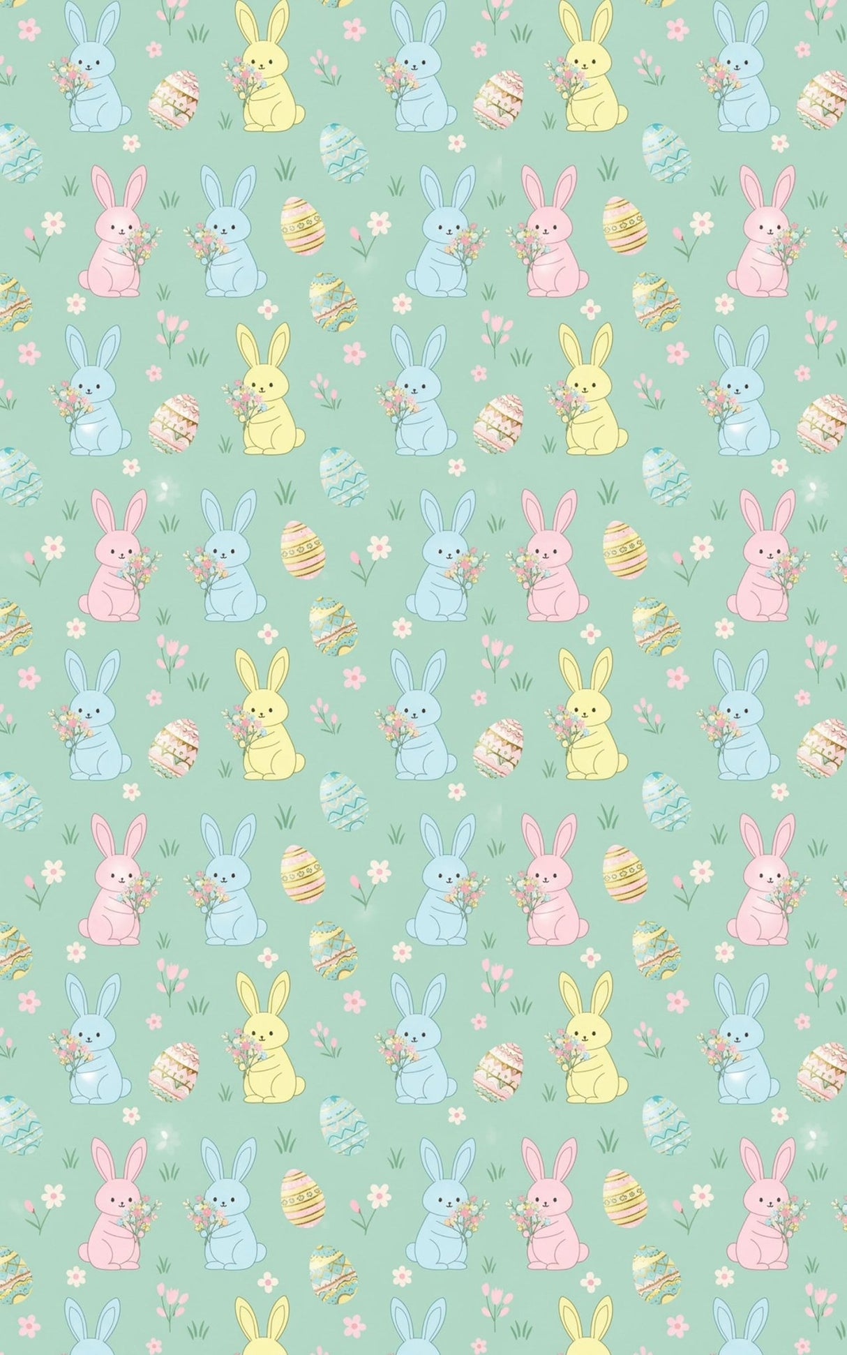 Easter Meadow - London Penny Gift Wrap