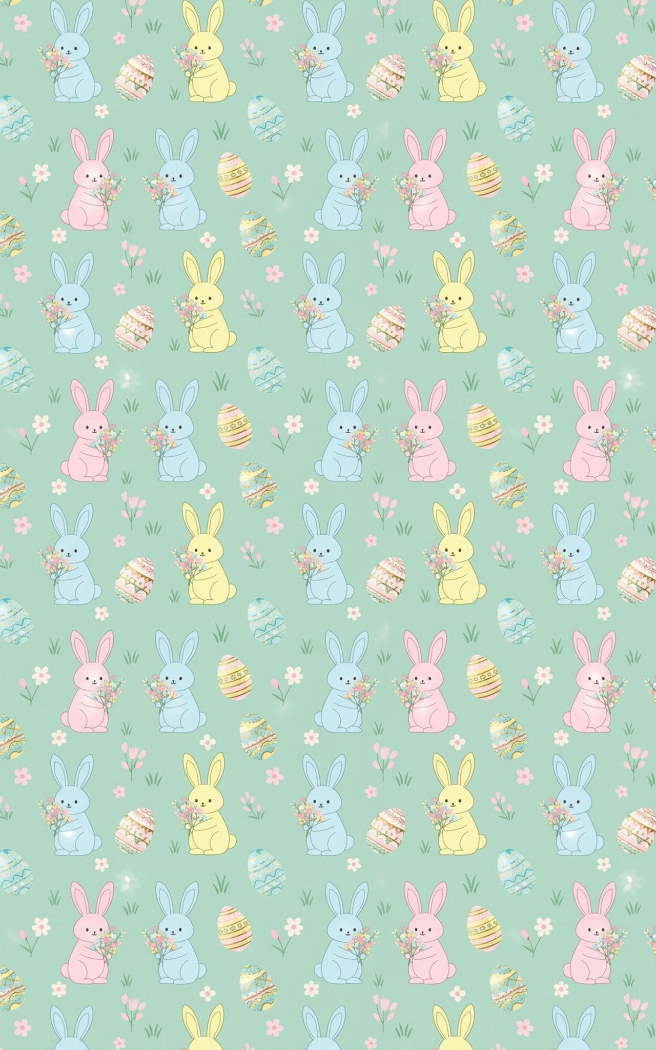 Easter Meadow - London Penny Gift Wrap
