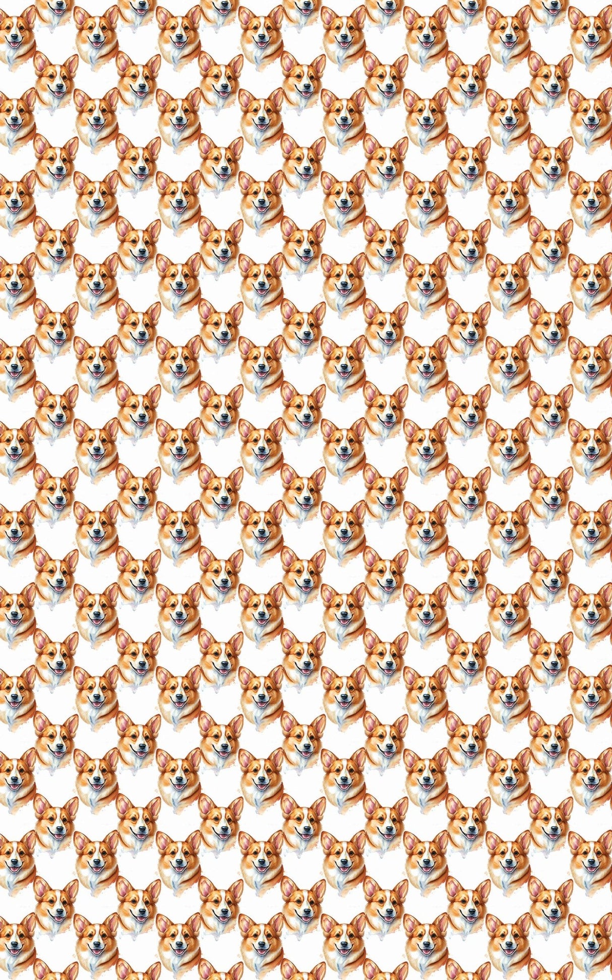 Corgi Wiggle Wrap - London Penny Gift Wrap