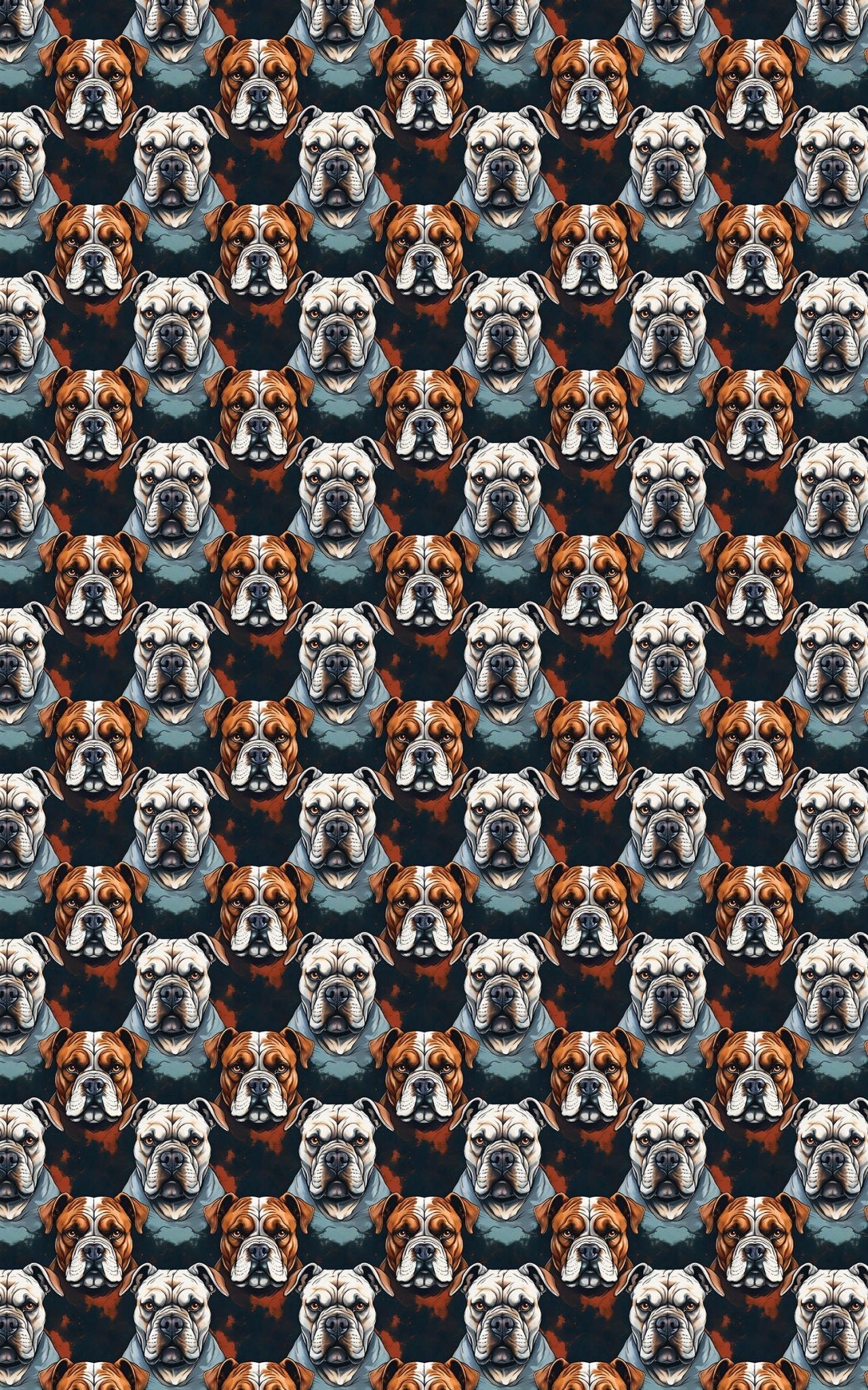 American Bulldog Grit & Glory - London Penny Gift Wrap
