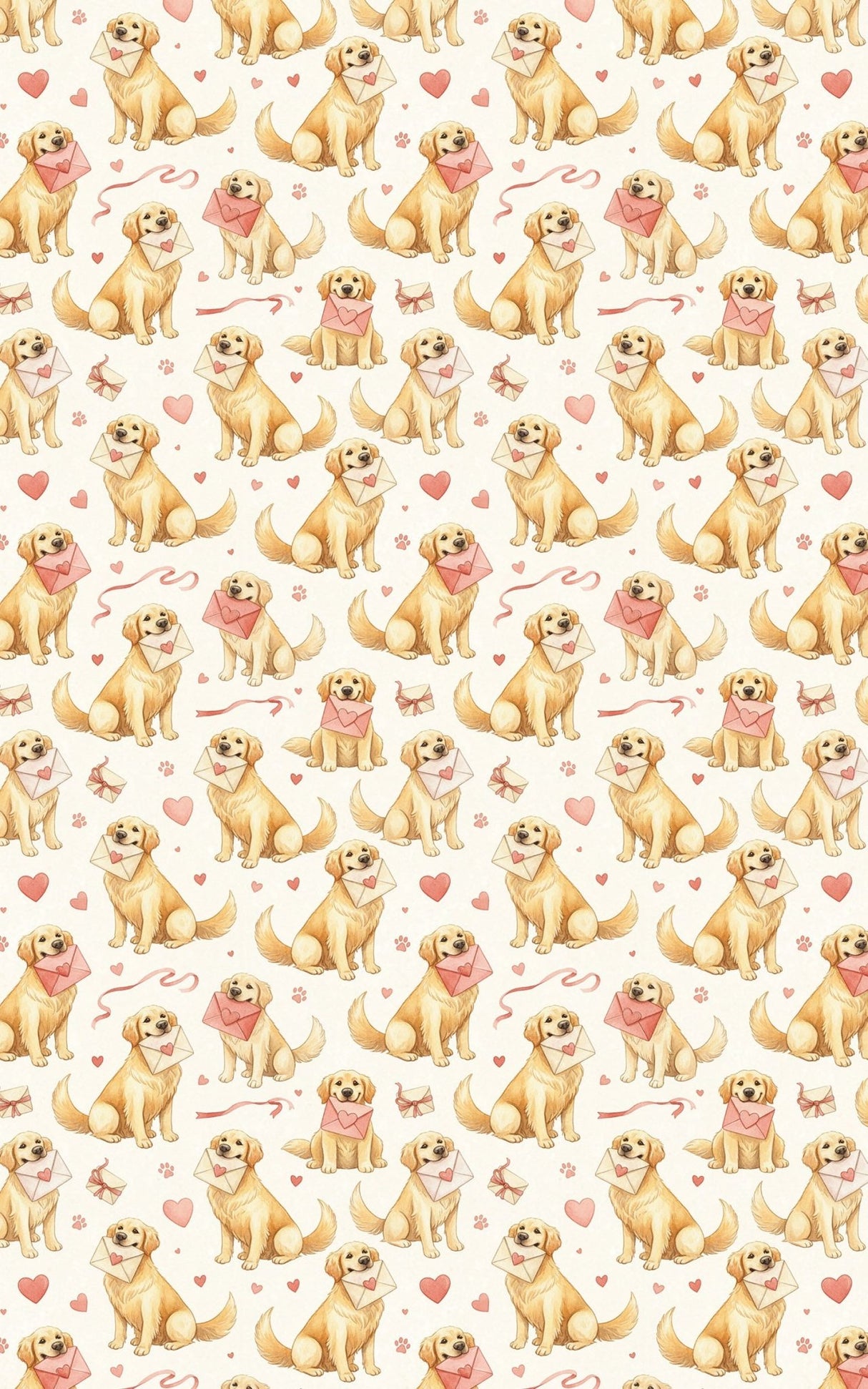 Golden Love Notes - London Penny Gift Wrap