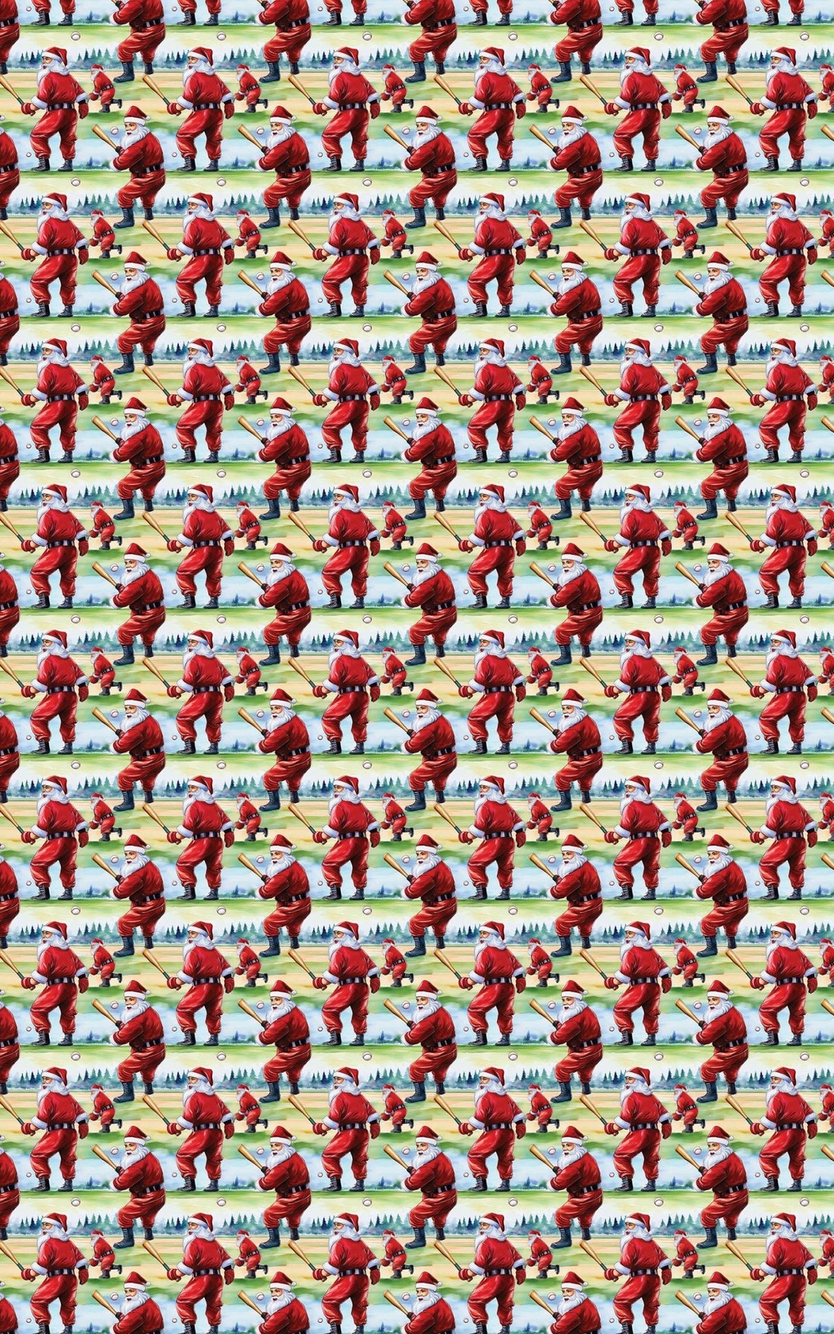 Sleigh Swing Classic - London Penny Gift Wrap