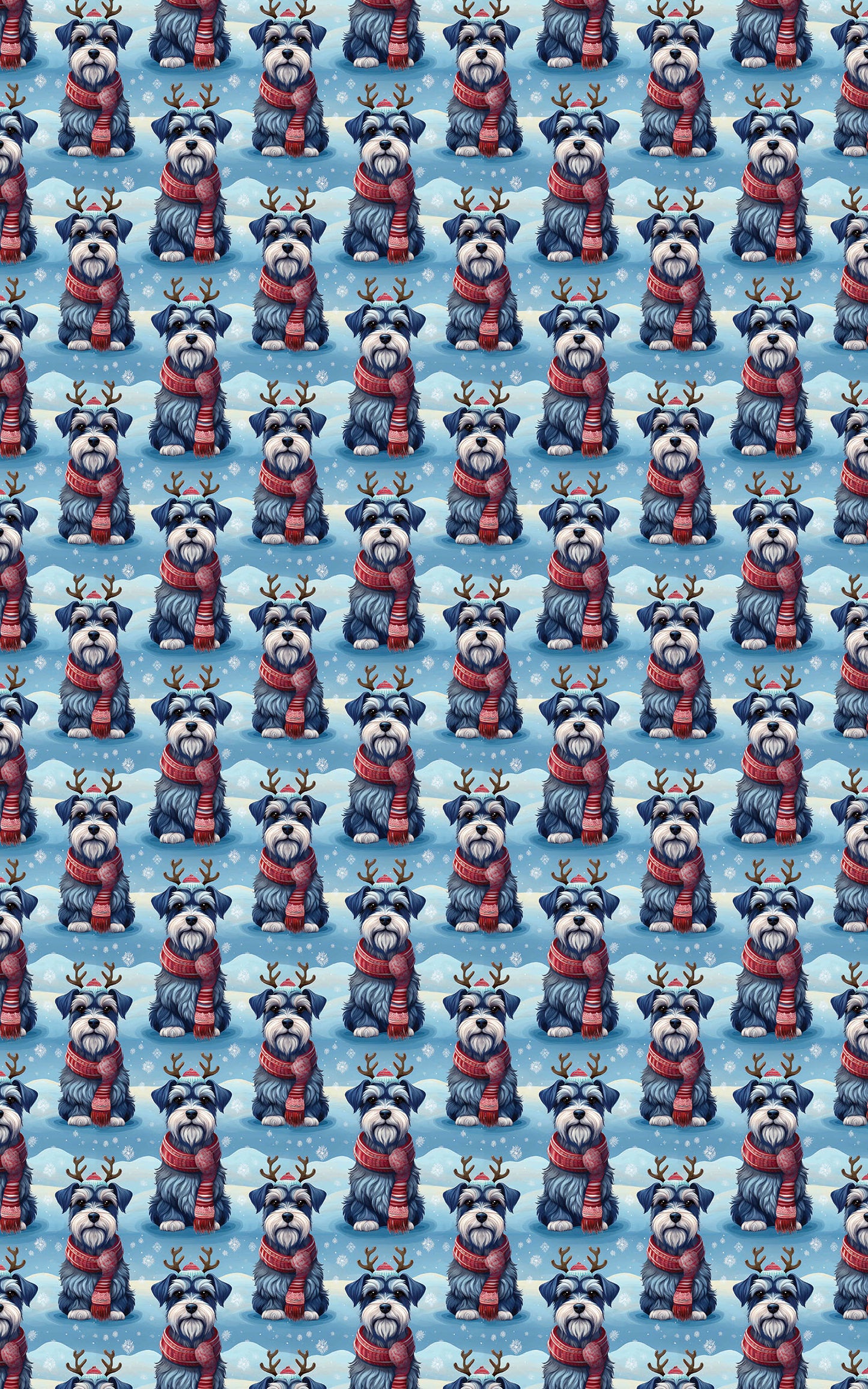 Scarved Schnauzer Cheer