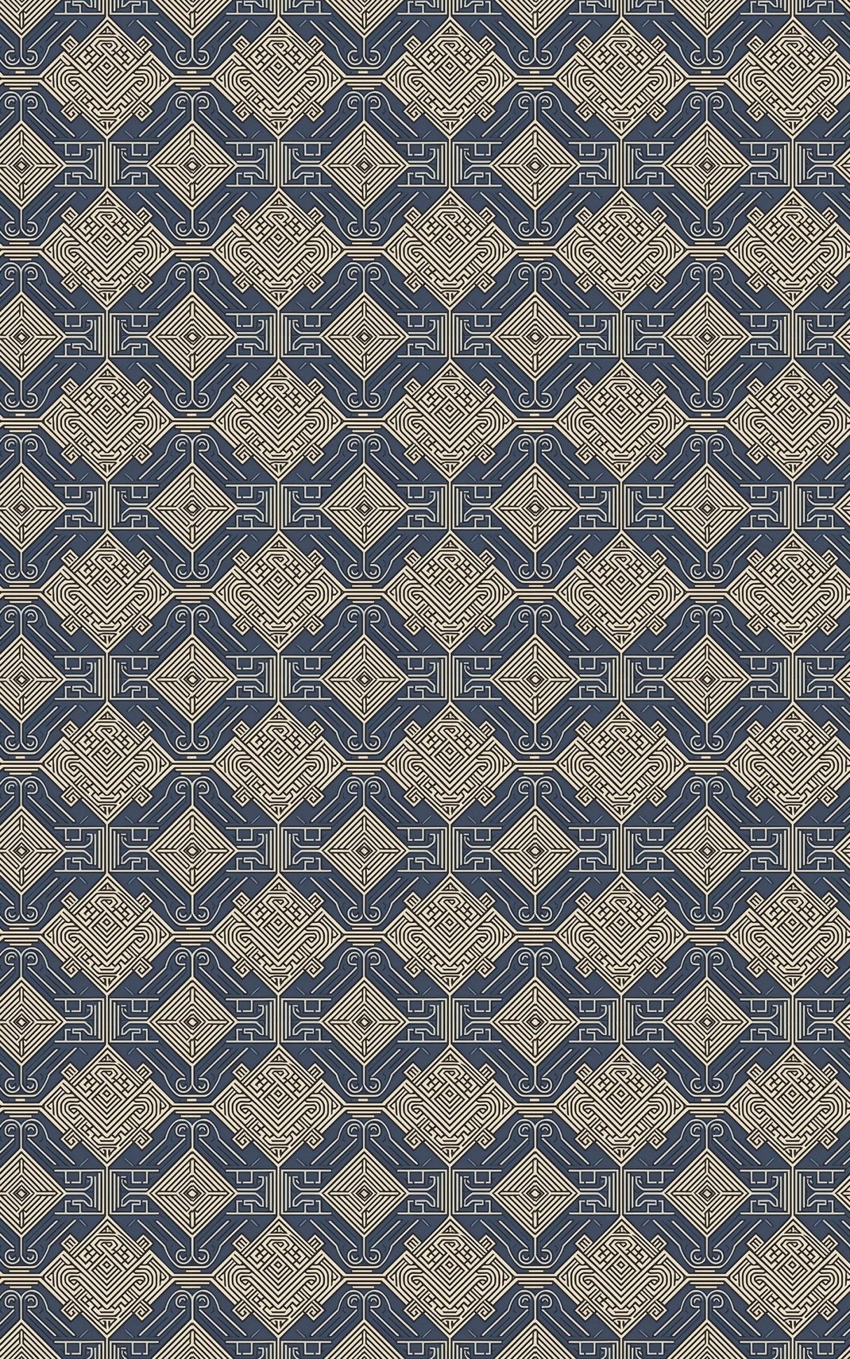 Deco Labyrinth - London Penny Gift Wrap