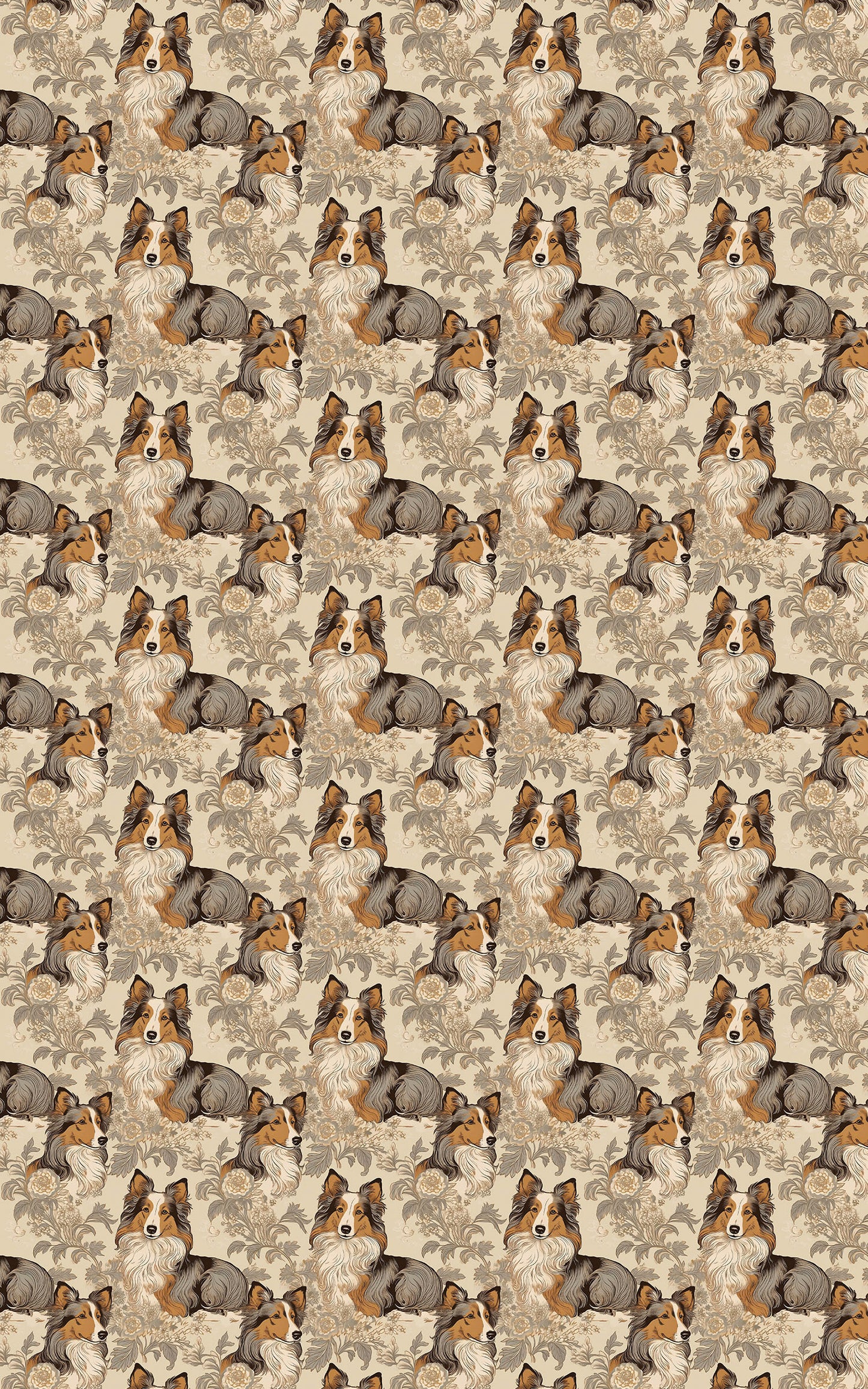 Sheltie Classic Toile