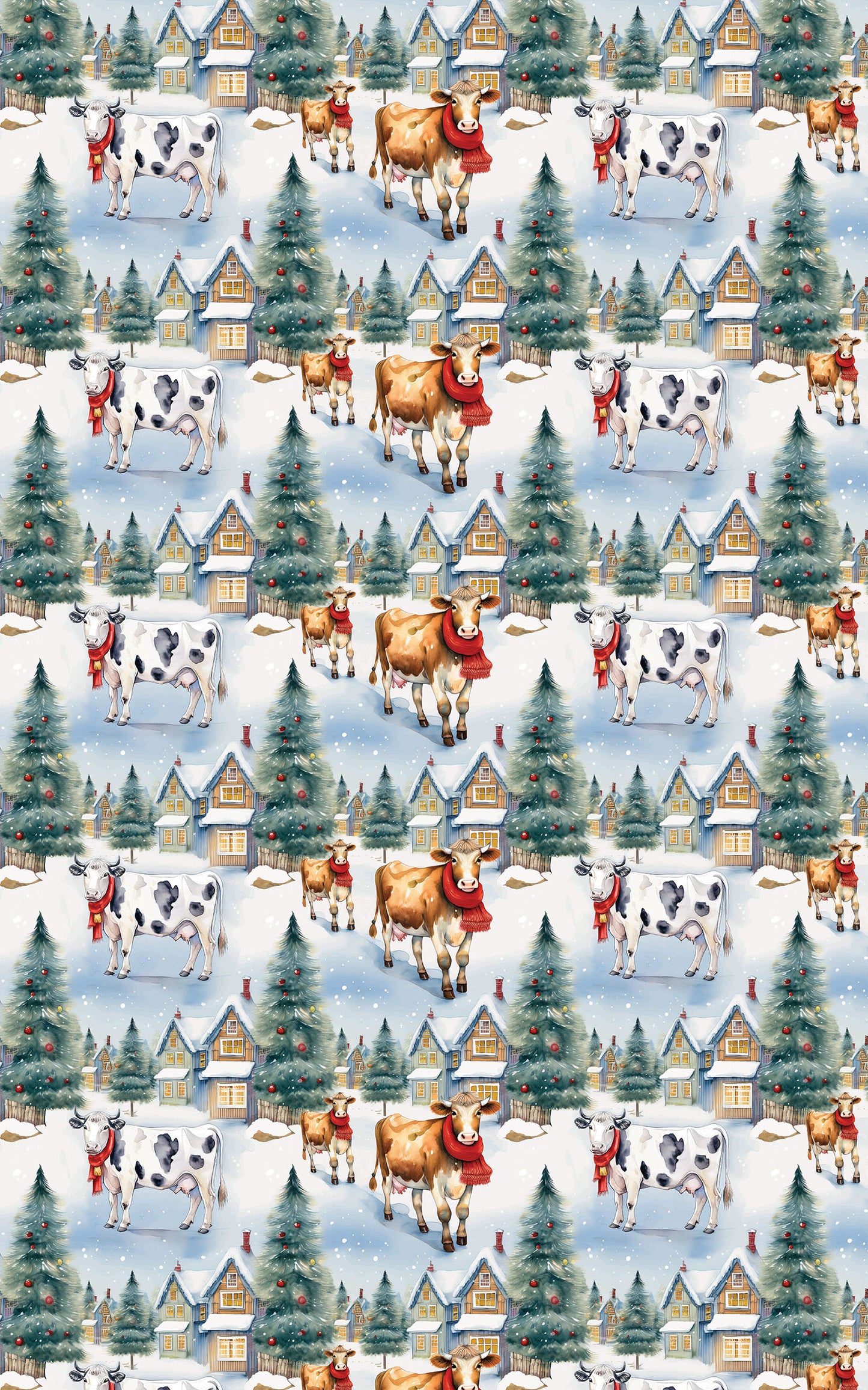 Tinsel Town Cows