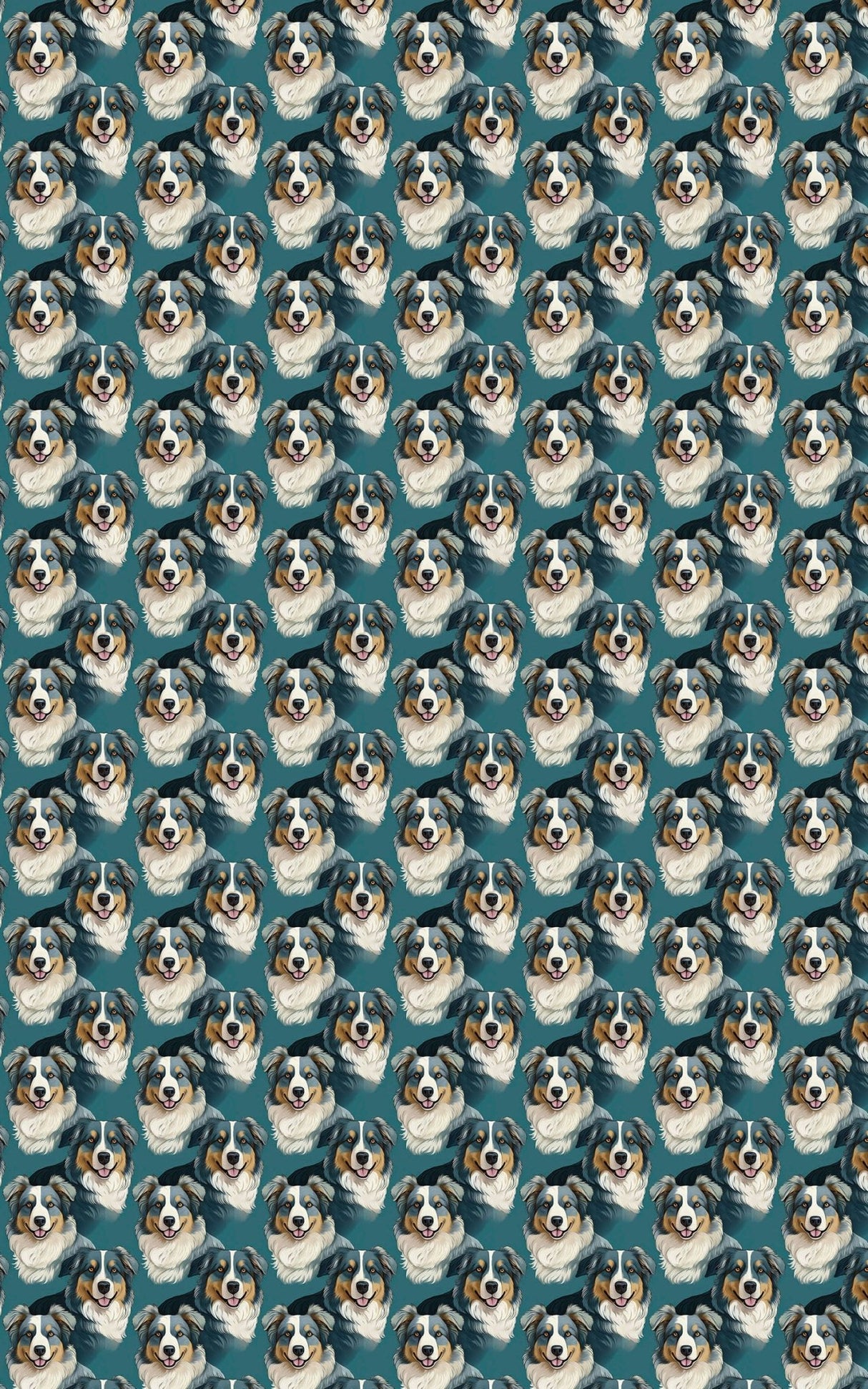 Australian Shepherd Your Heart - London Penny Gift Wrap