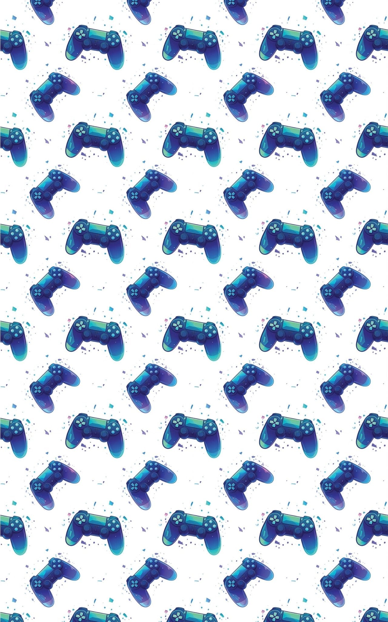 Pixel Control Flow Wrapping Paper - London Penny Gift Wrap