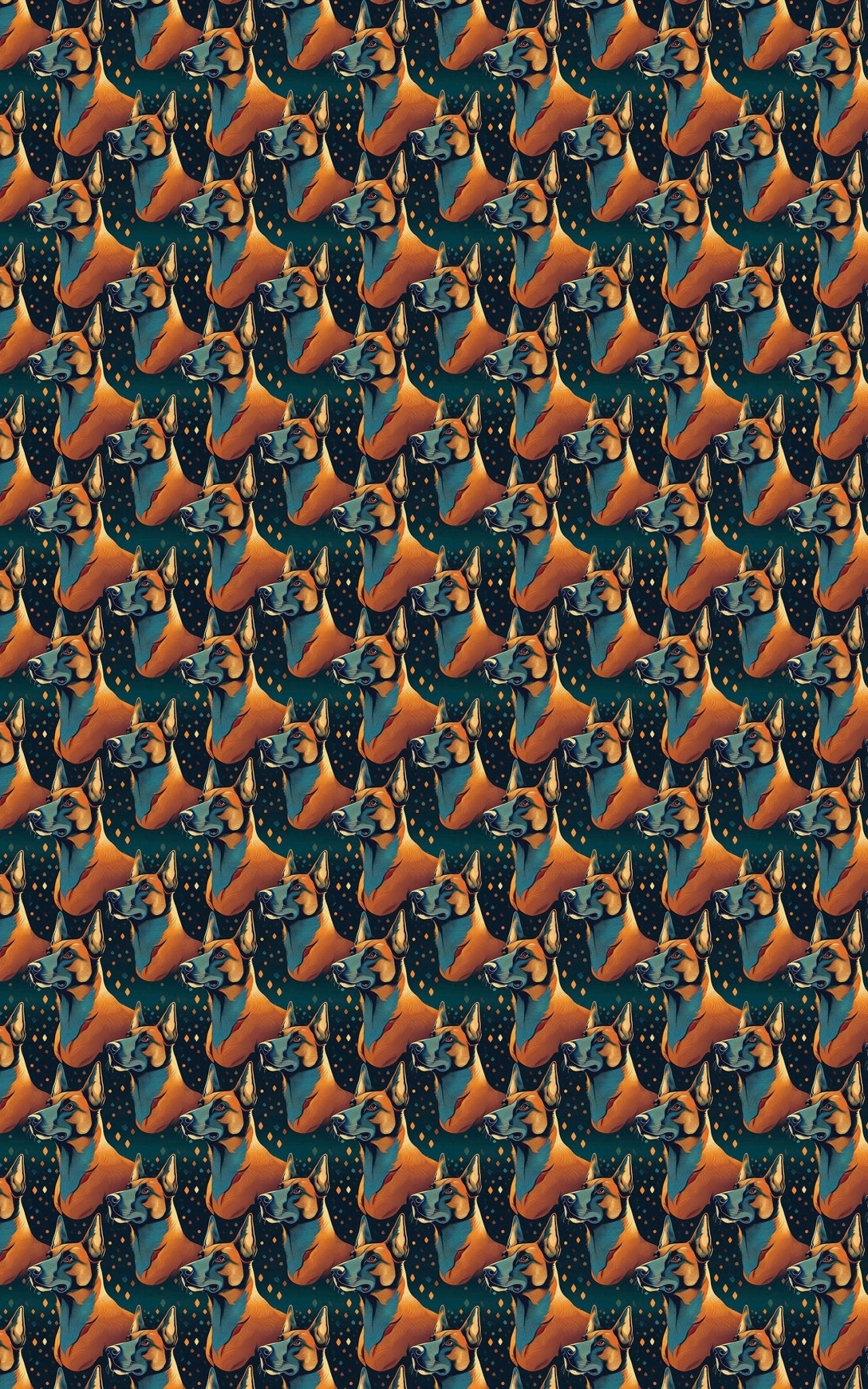 Malinois Majesty - London Penny Gift Wrap