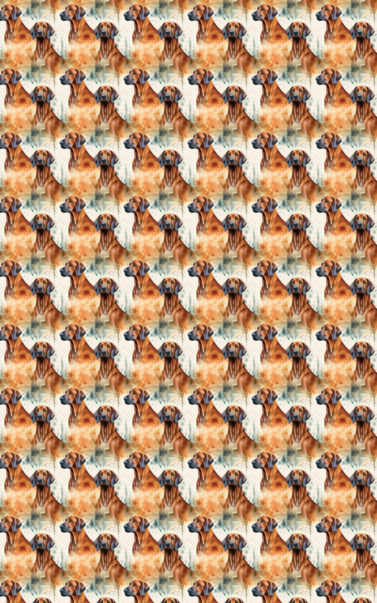 Painted Ridgeback - London Penny Gift Wrap