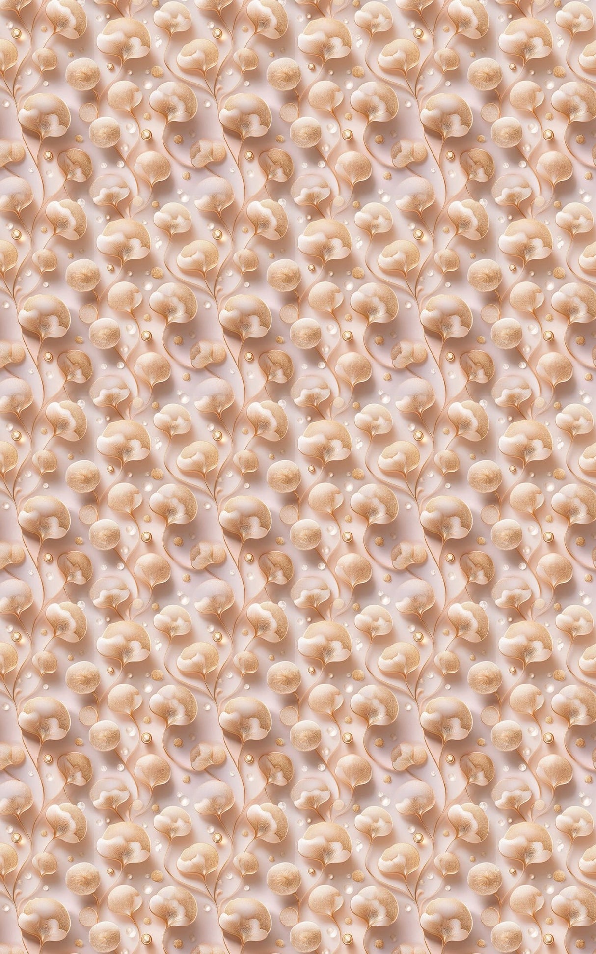 Champagne Ginkgo - London Penny Gift Wrap