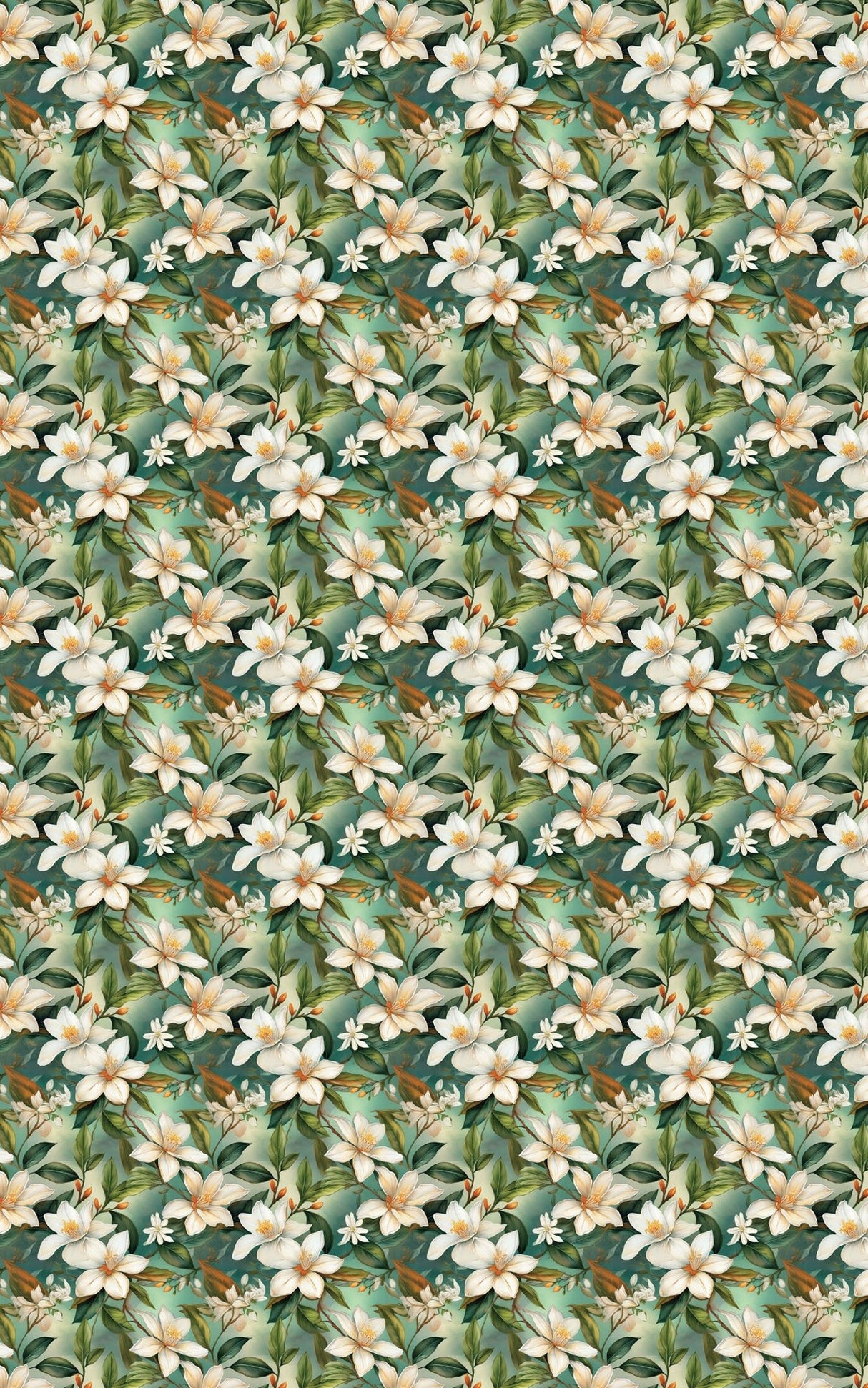 Citrus Blossom - London Penny Gift Wrap