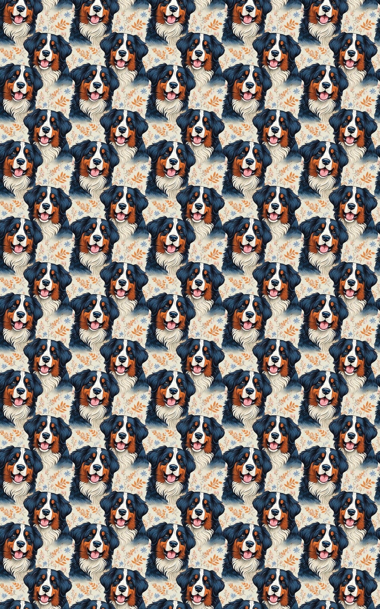 Bernese in the Breeze - London Penny Gift Wrap
