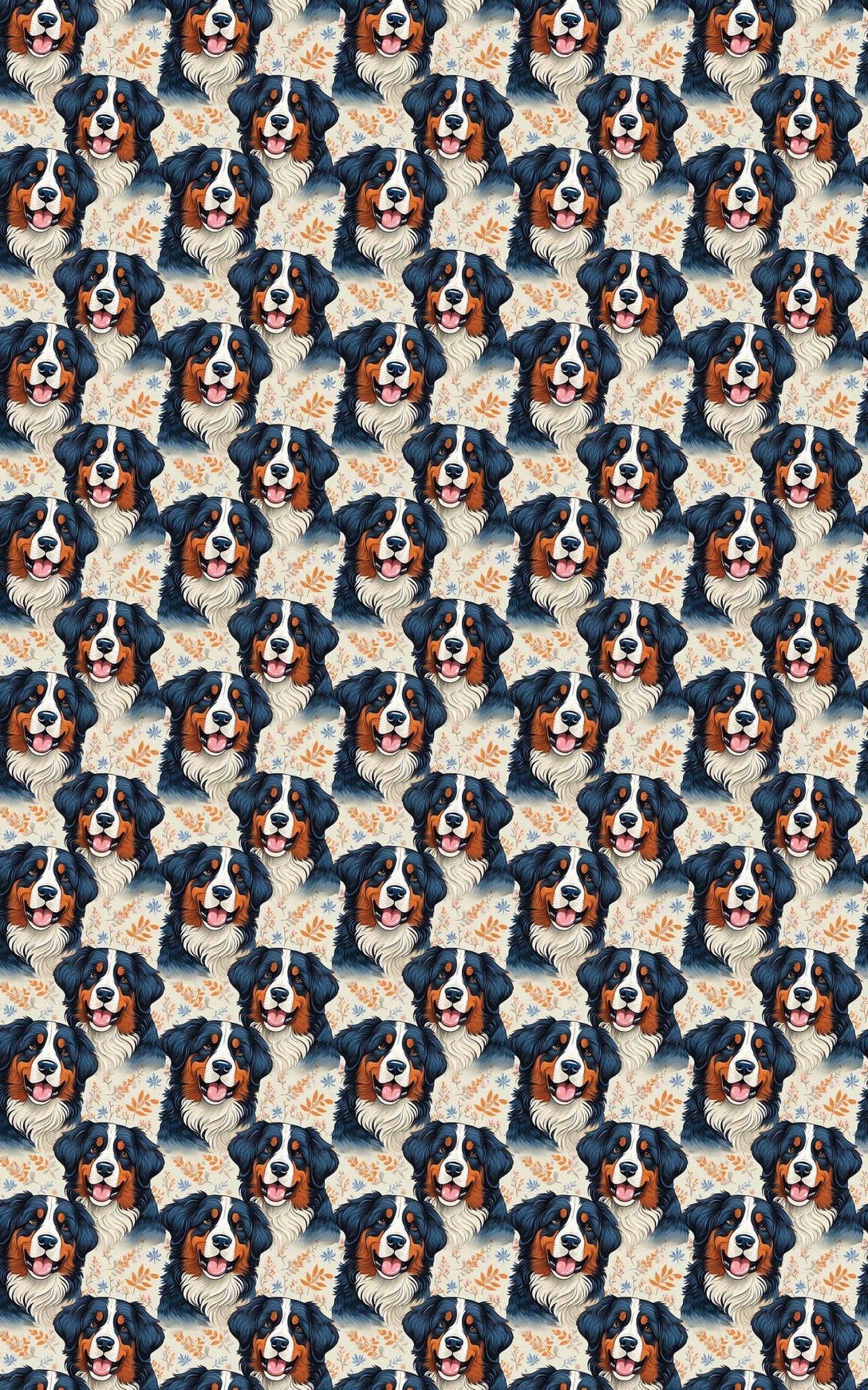 Bernese in the Breeze - London Penny Gift Wrap