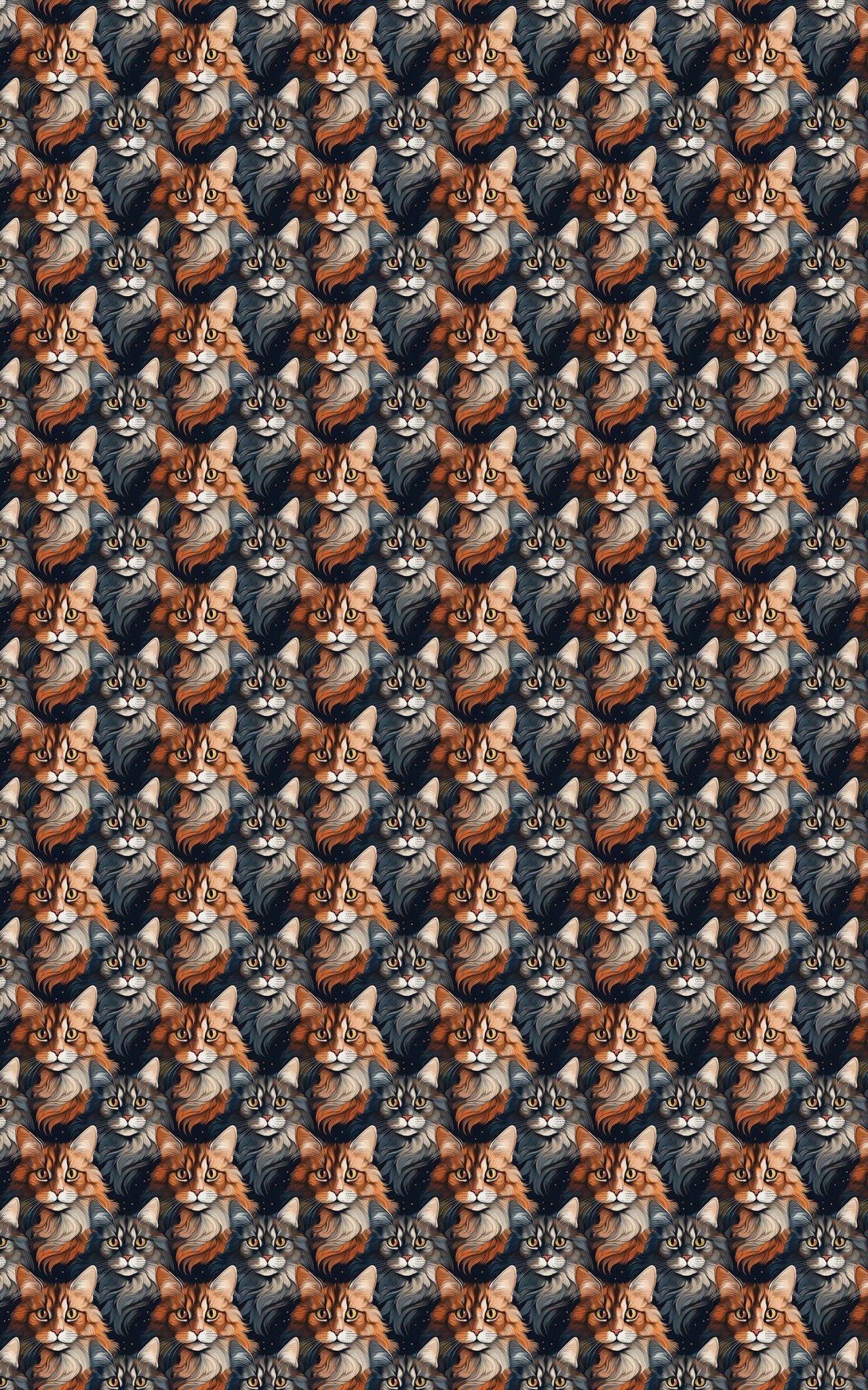 Majestic Maine Coon - London Penny Gift Wrap