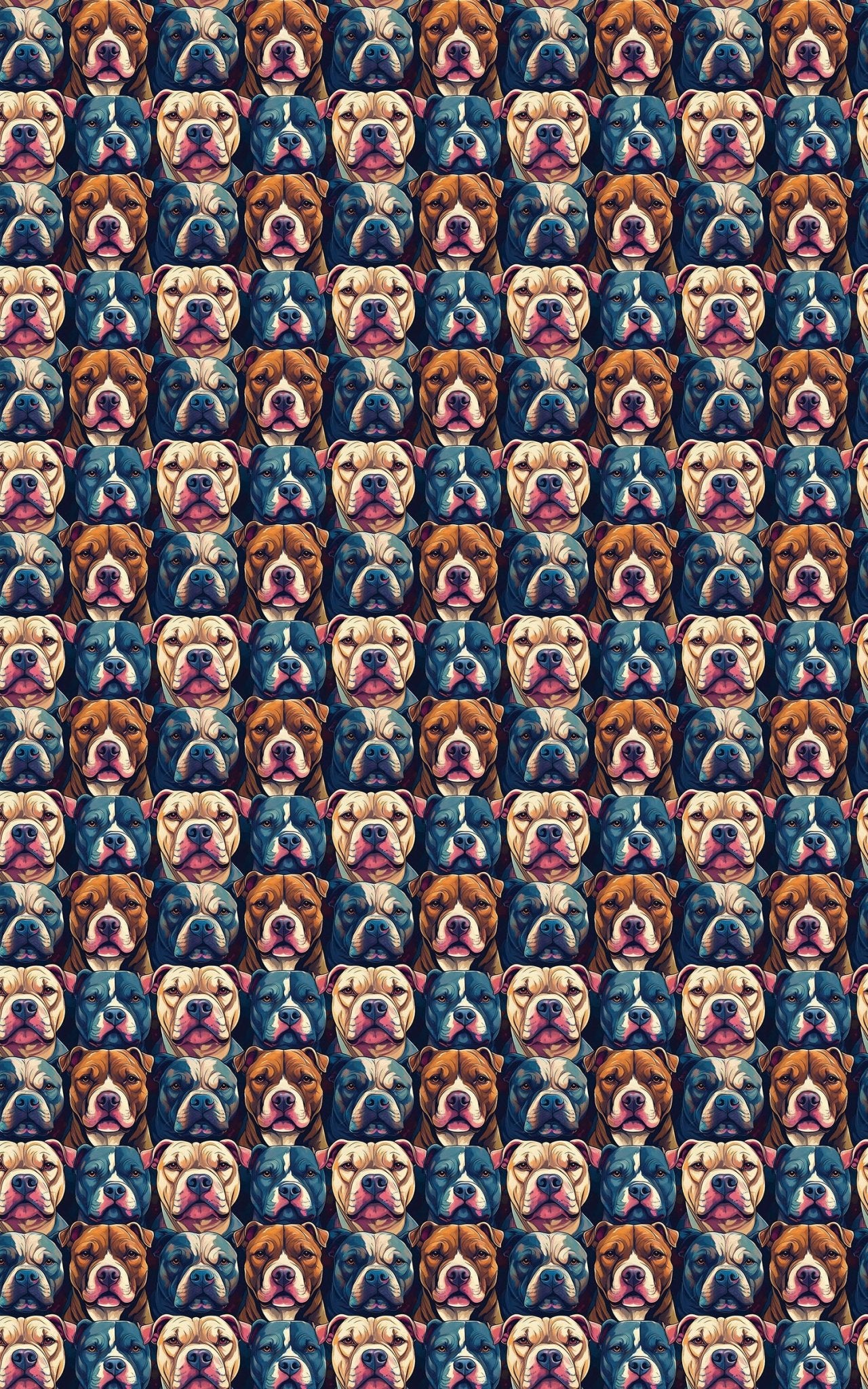 Pittie Pounce! - London Penny Gift Wrap