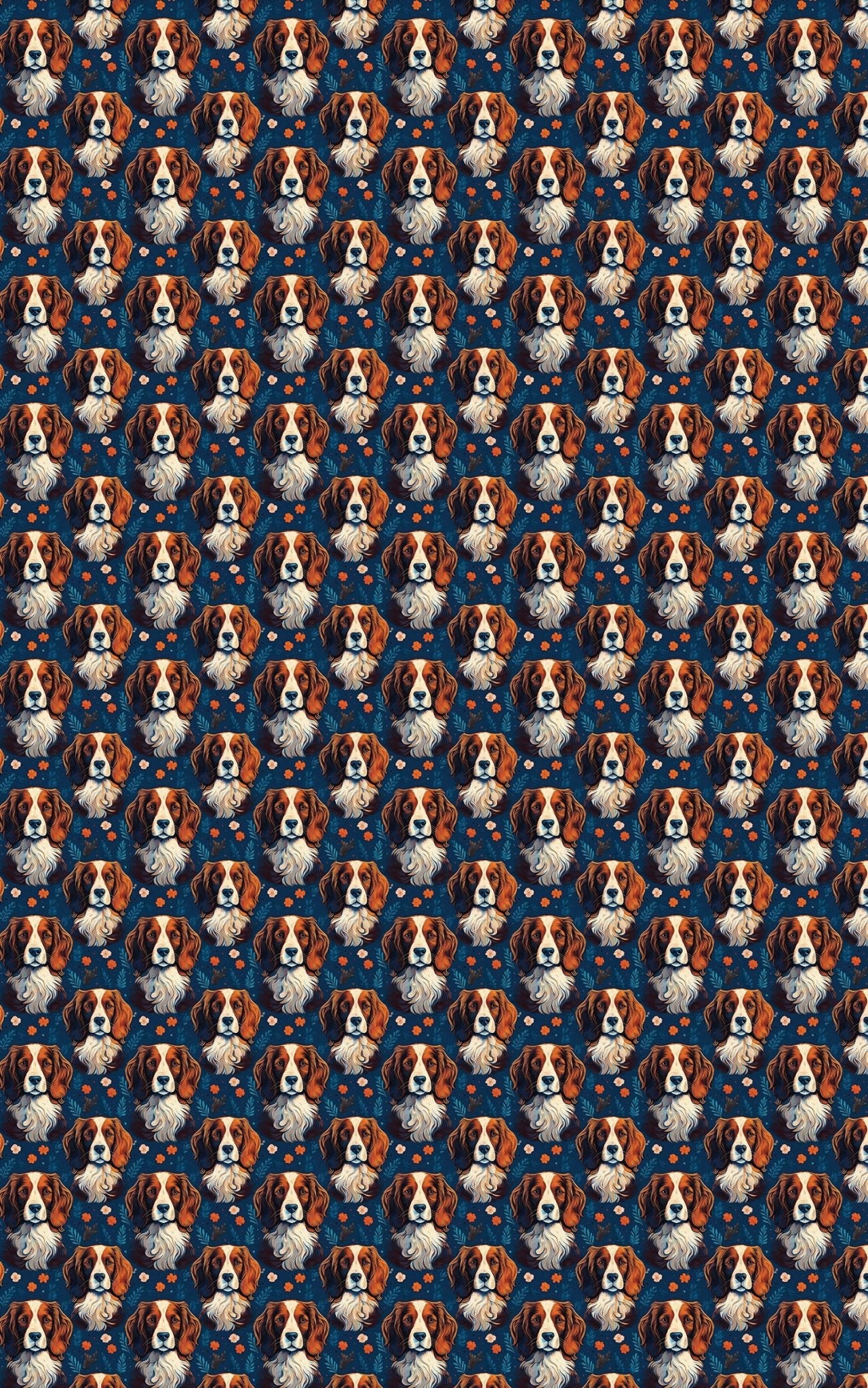 Graceful Brittany Silhouettes - London Penny Gift Wrap