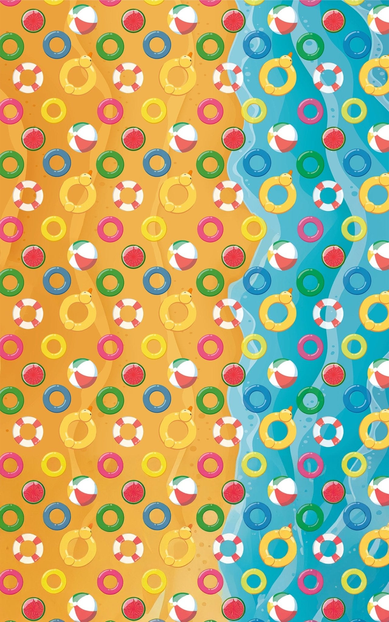 Seaside Celebration - London Penny Gift Wrap