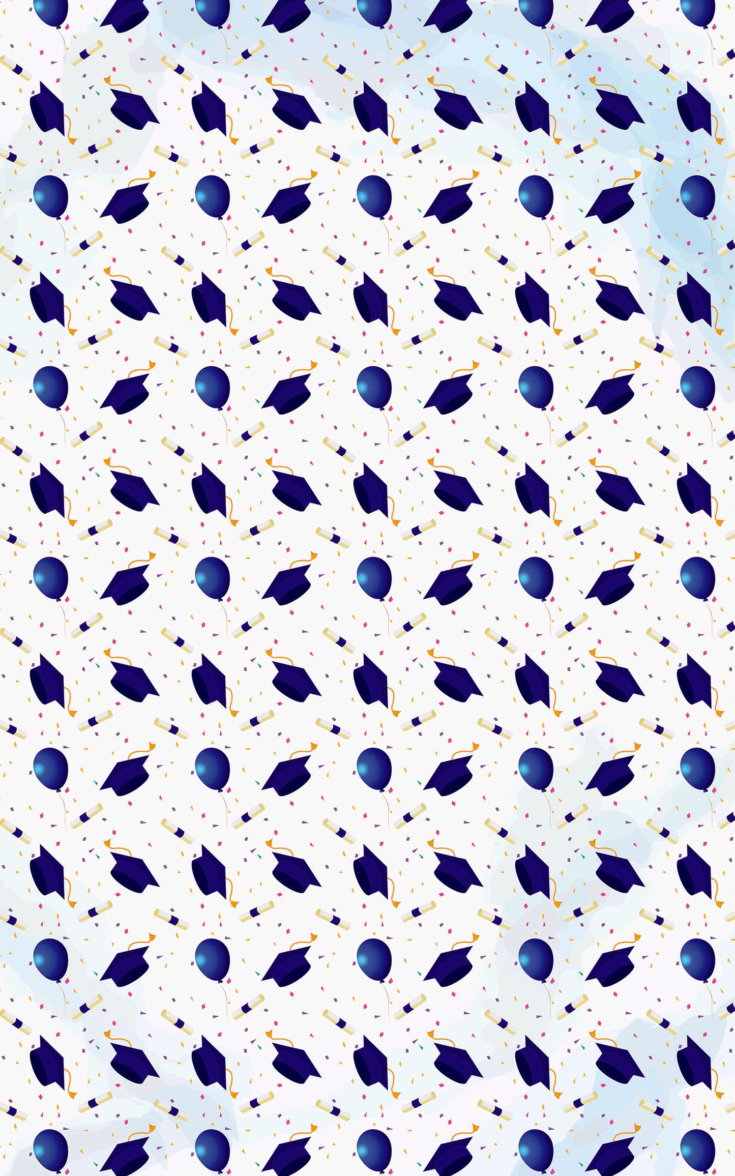 Graduation in Blue