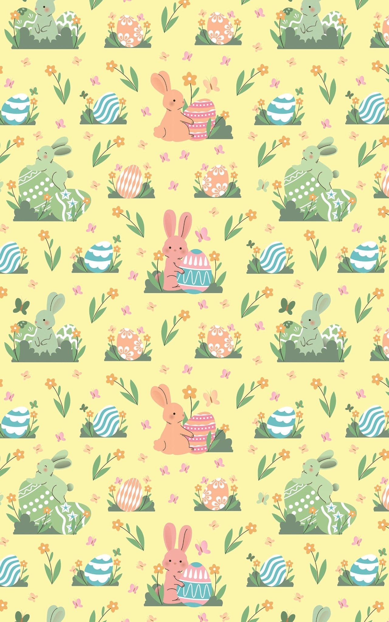 Easter Egg Hunt - London Penny Gift Wrap