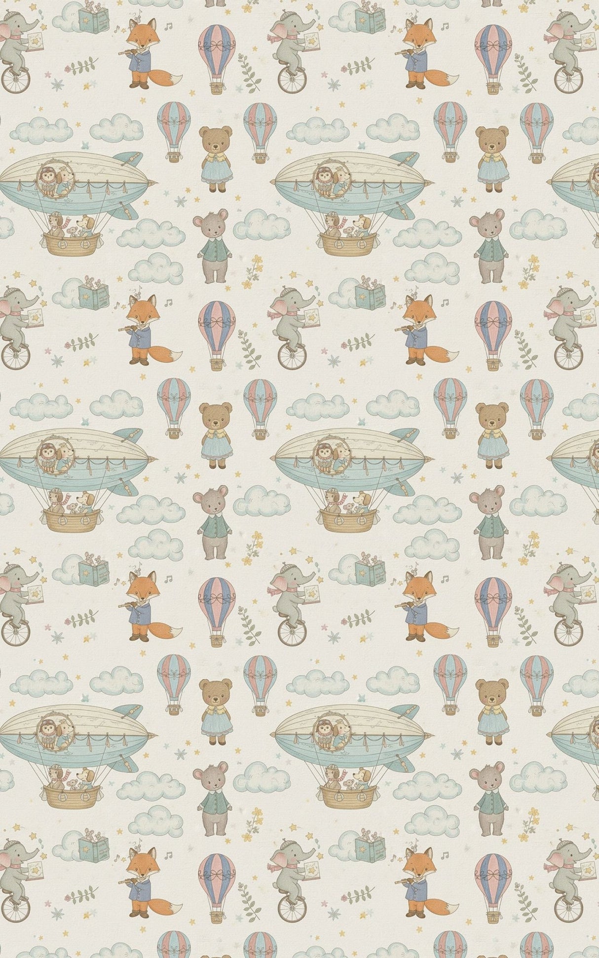The Dreamer’s Dirigible - London Penny Gift Wrap
