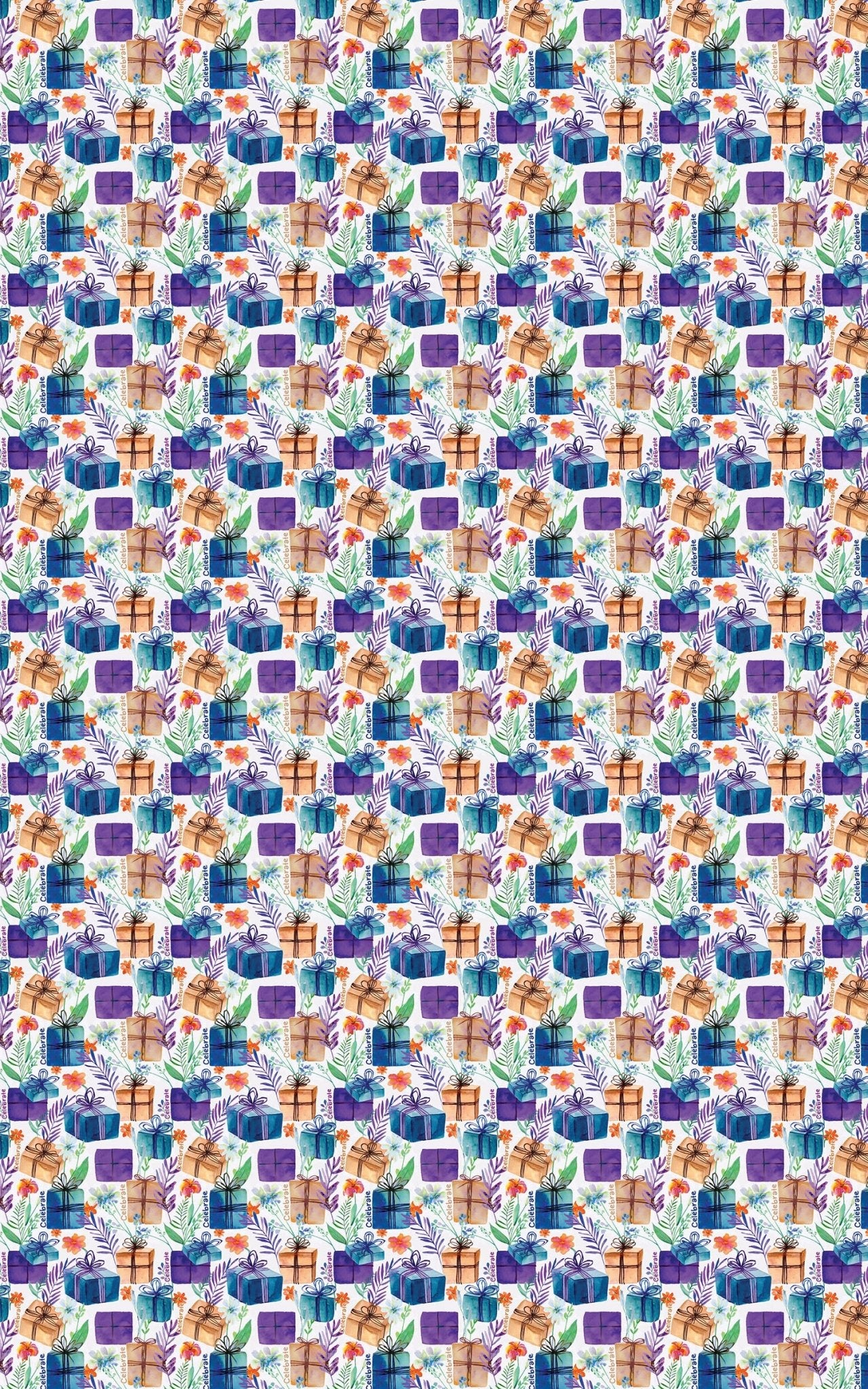 Petals and Presents - London Penny Gift Wrap