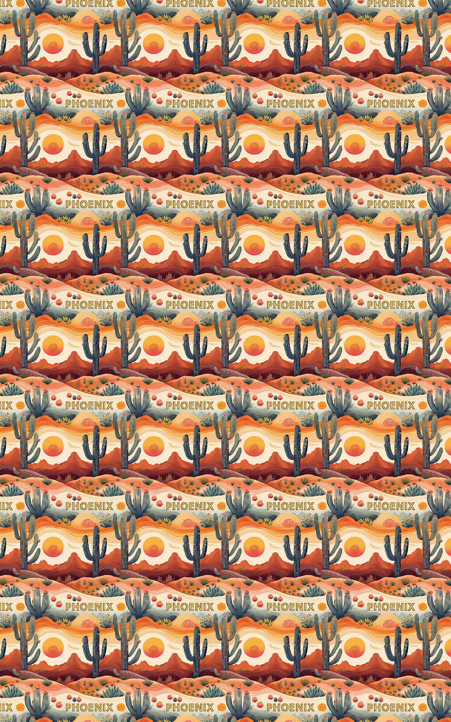 Phoenix — Desert Glow Wrapping Paper