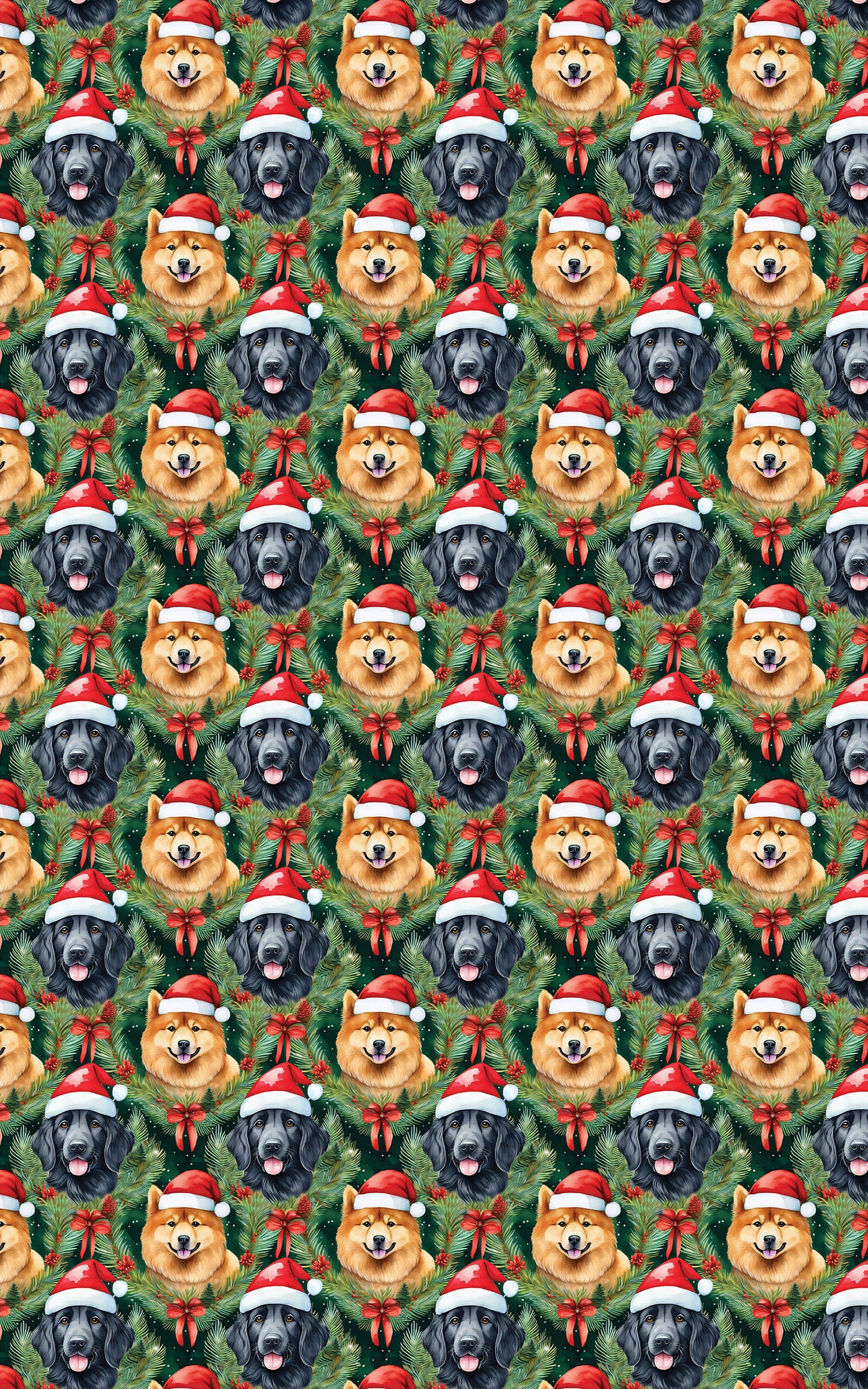 London & Penny’s Christmas Wreath