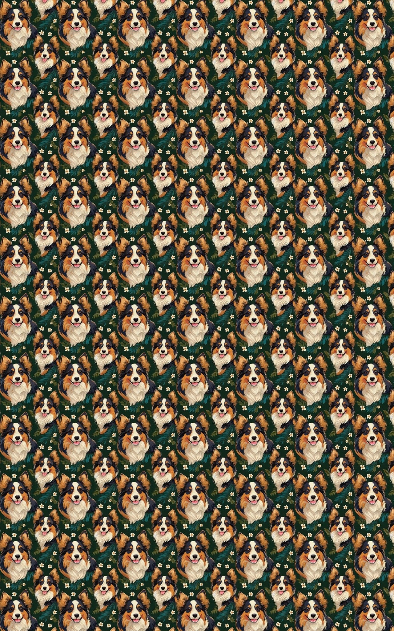 Mighty Miniature American Shepherd - London Penny Gift Wrap