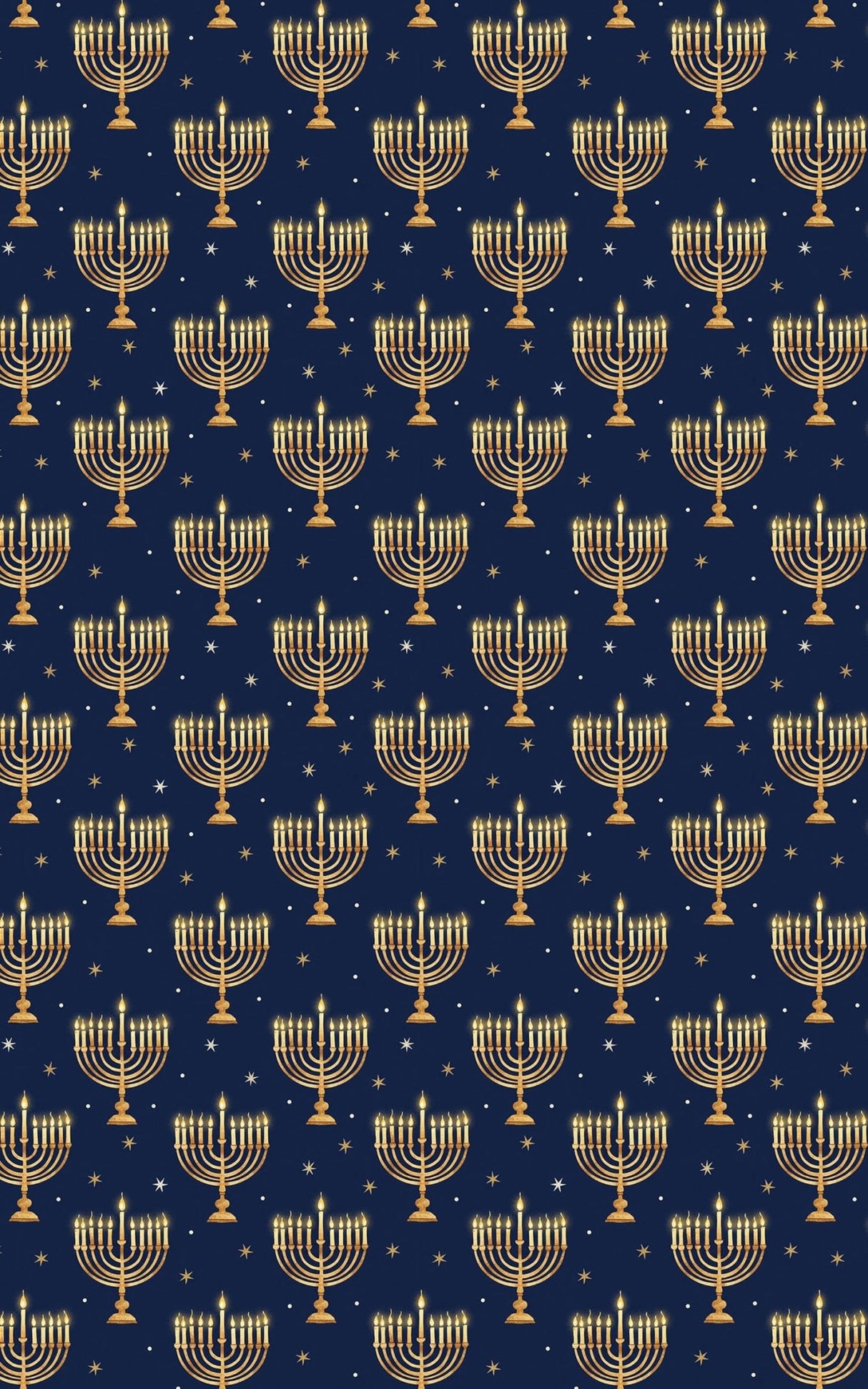 Menorah Glow - London Penny Gift Wrap