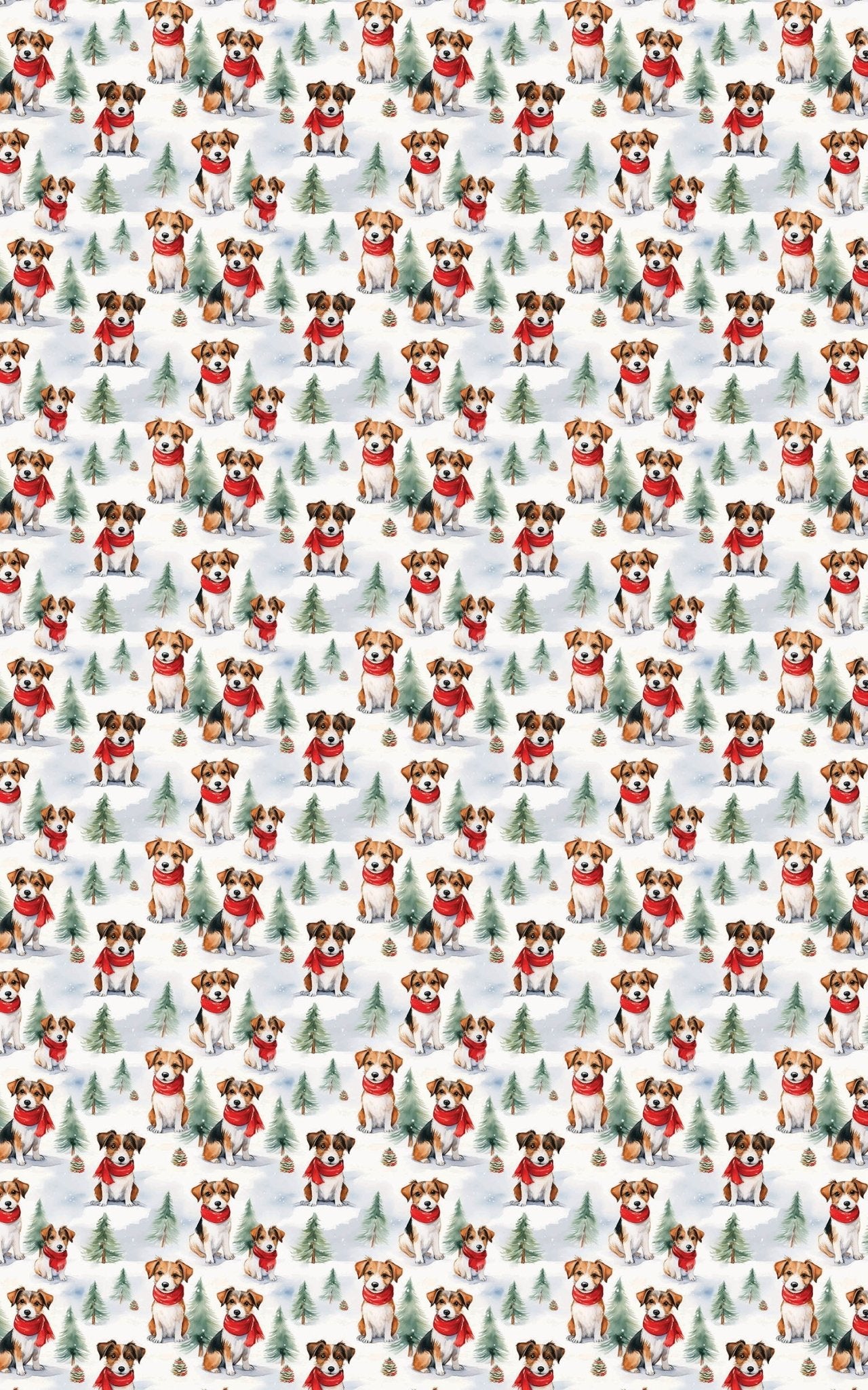 Jack Russel Joy - London Penny Gift Wrap