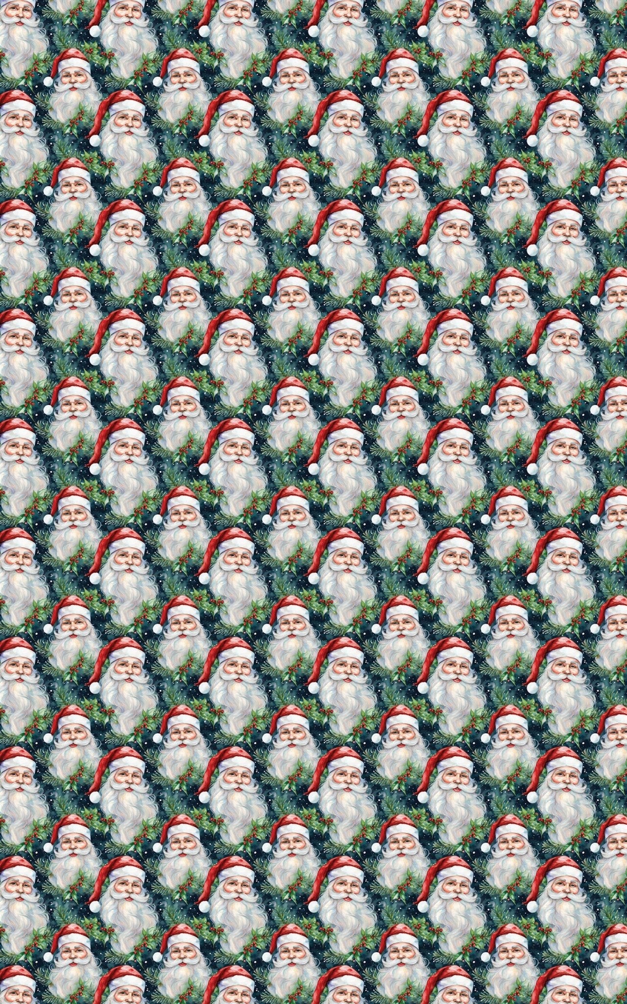 Simply Santa - London Penny Gift Wrap