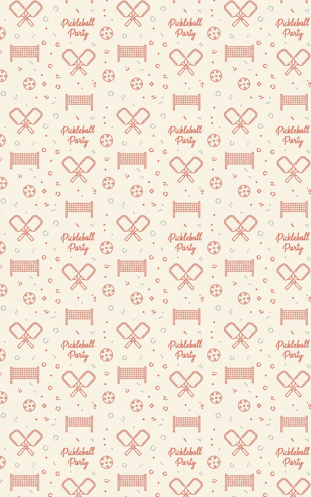 Pickleball Party - London Penny Gift Wrap