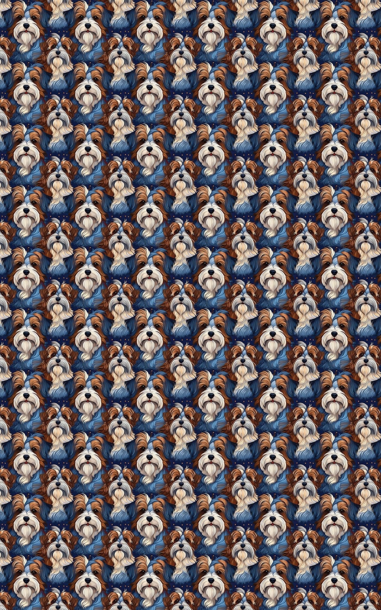 Biewer Terrier Grace - London Penny Gift Wrap
