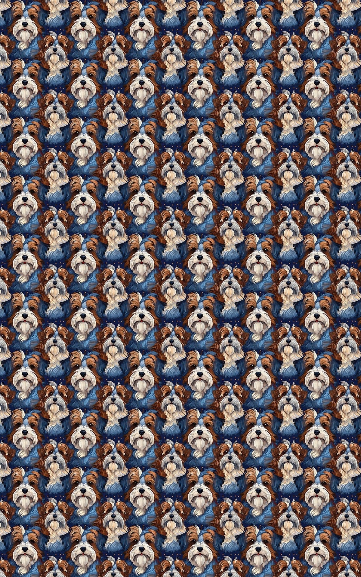 Biewer Terrier Grace - London Penny Gift Wrap