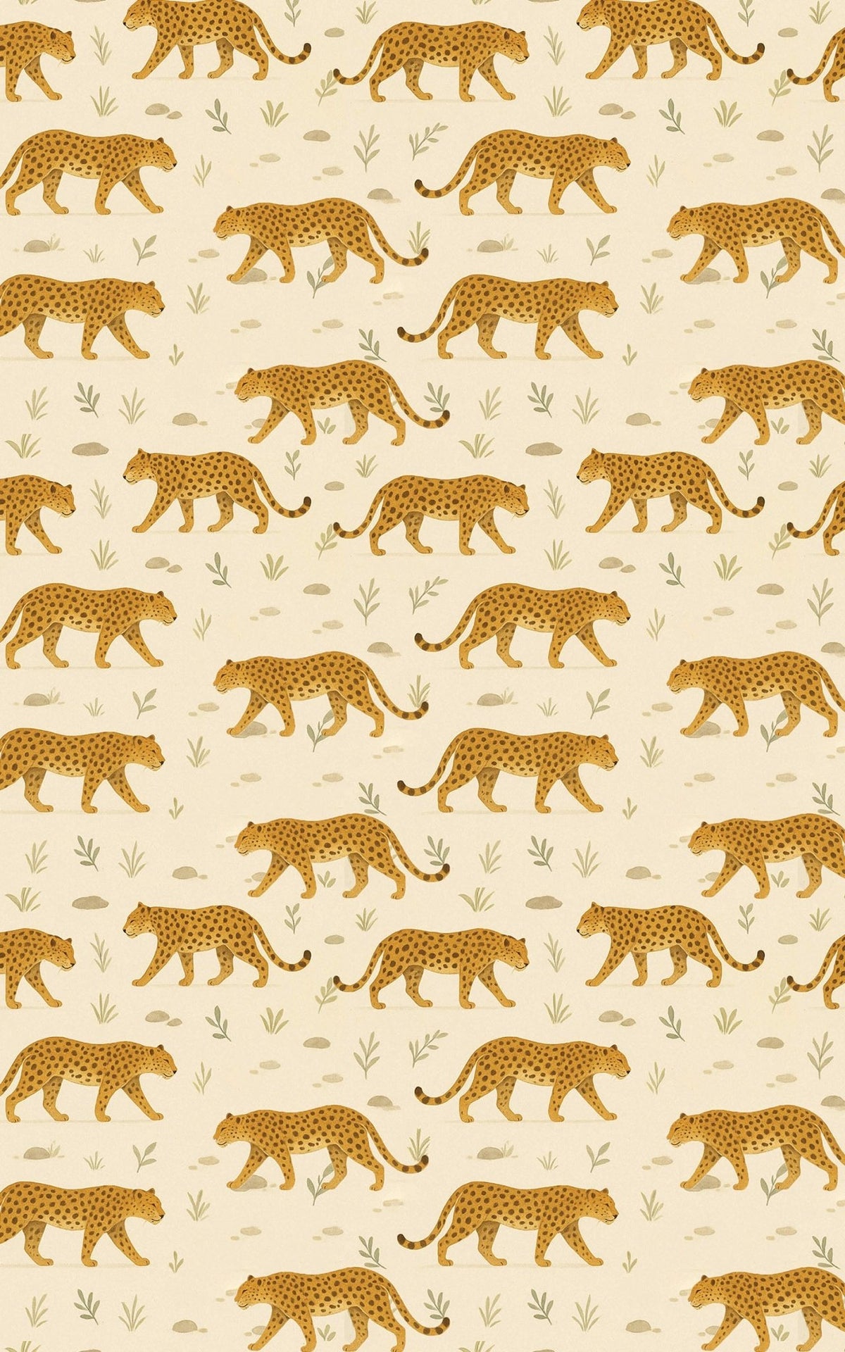 Safari Stroll: Leopard - London Penny Gift Wrap
