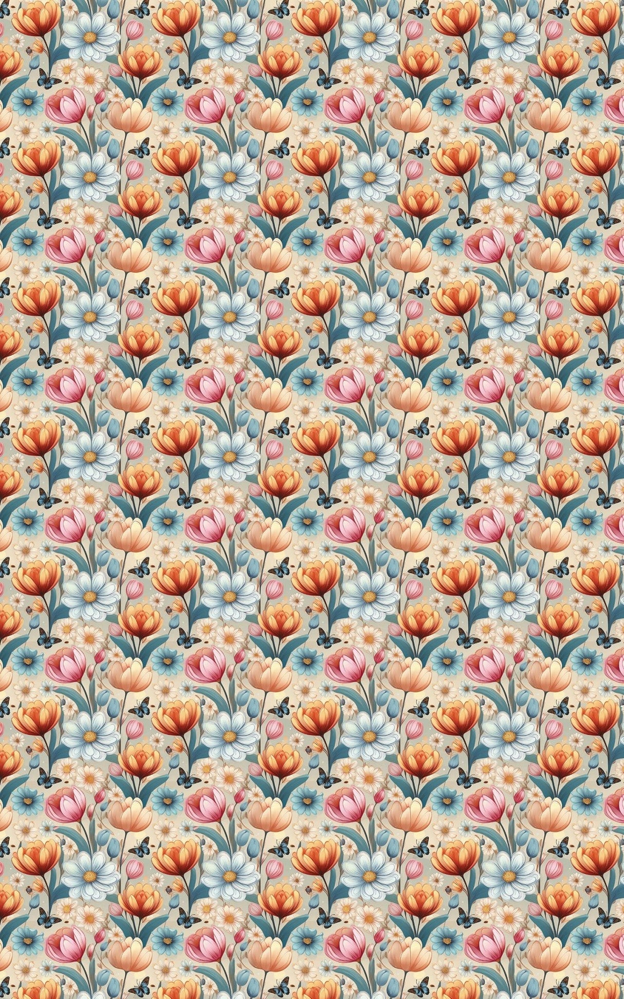Spring Equinox - London Penny Gift Wrap