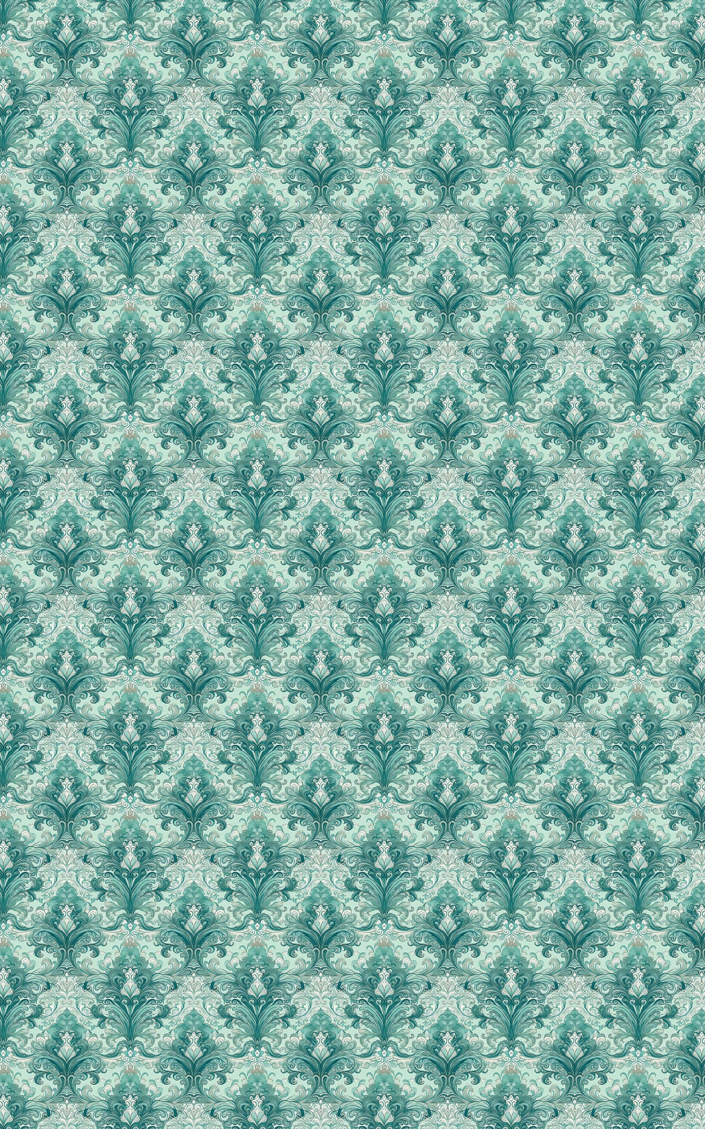 Pastel Baroque: Seafoam