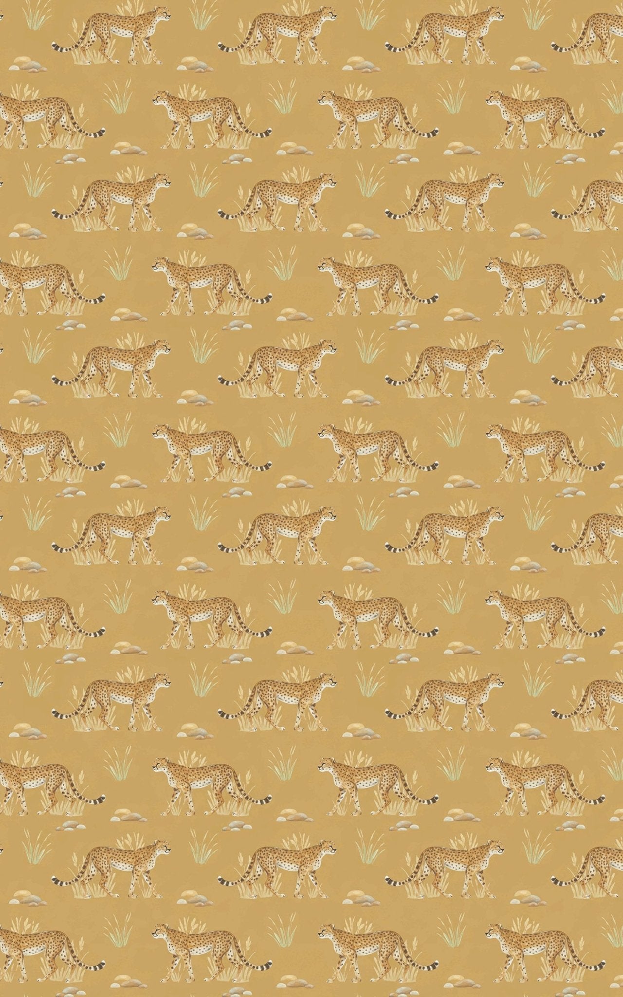 Safari Stroll: Cheetah - London Penny Gift Wrap