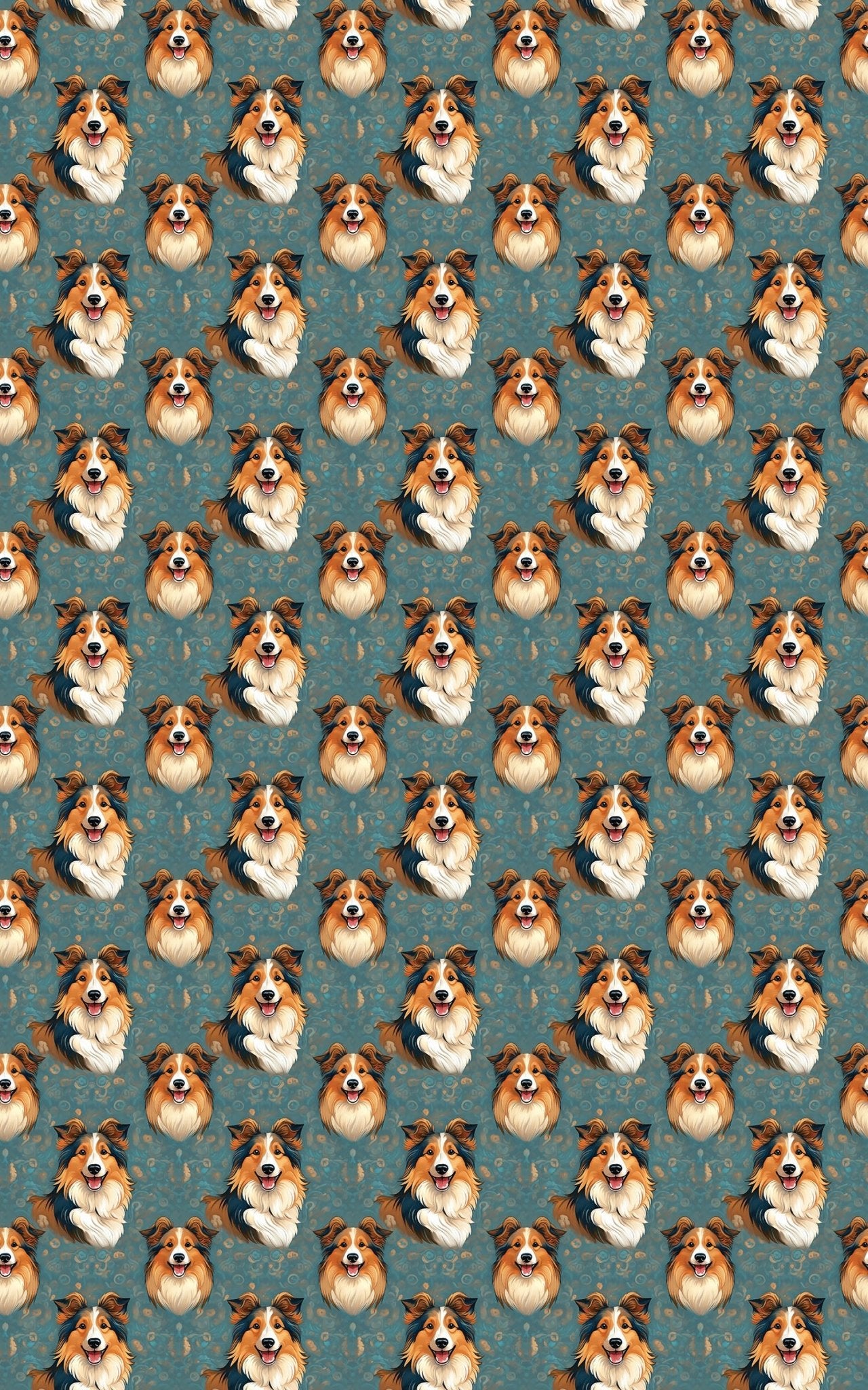 Sheltie Chic - London Penny Gift Wrap