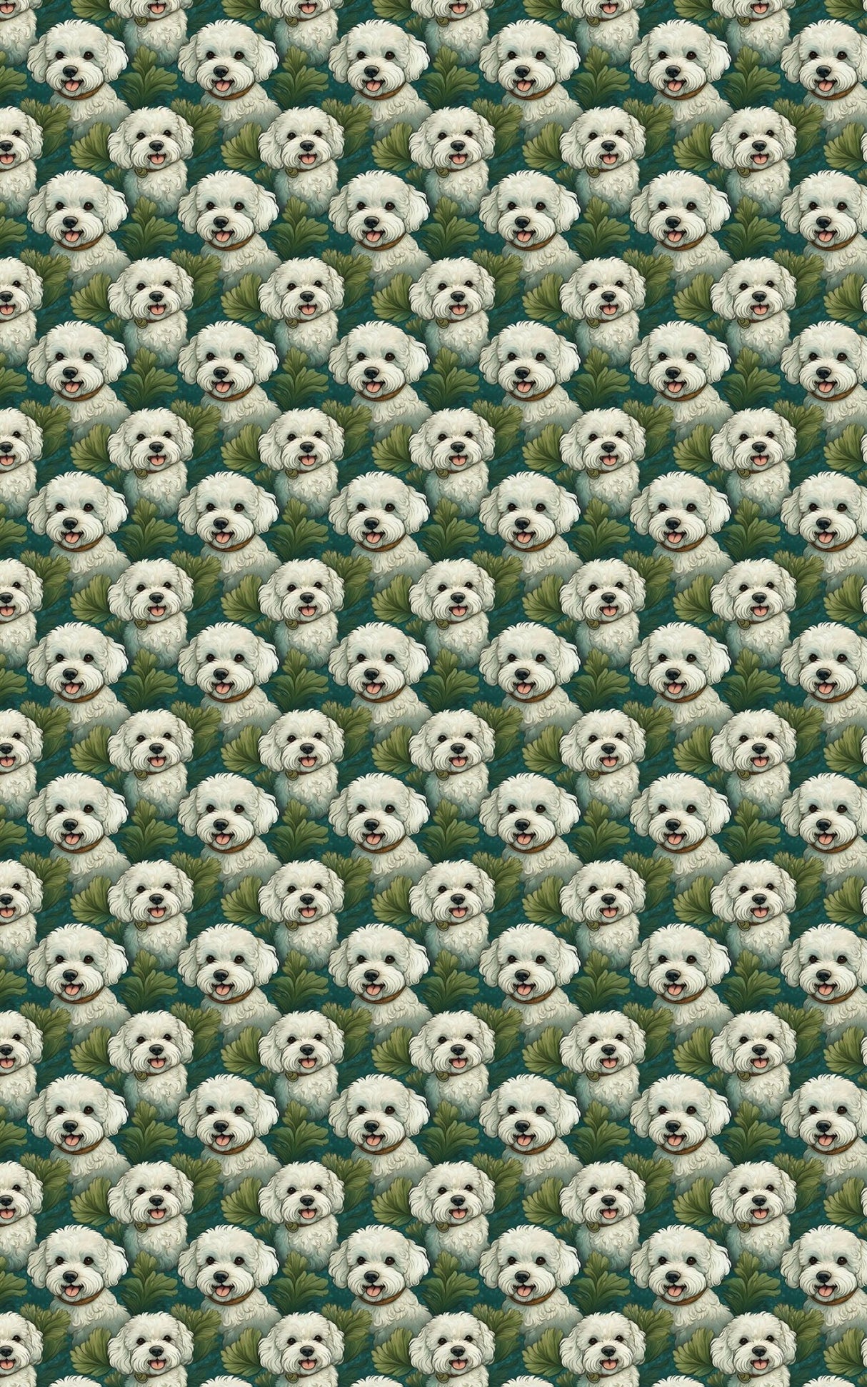 Bichon Bounce - London Penny Gift Wrap